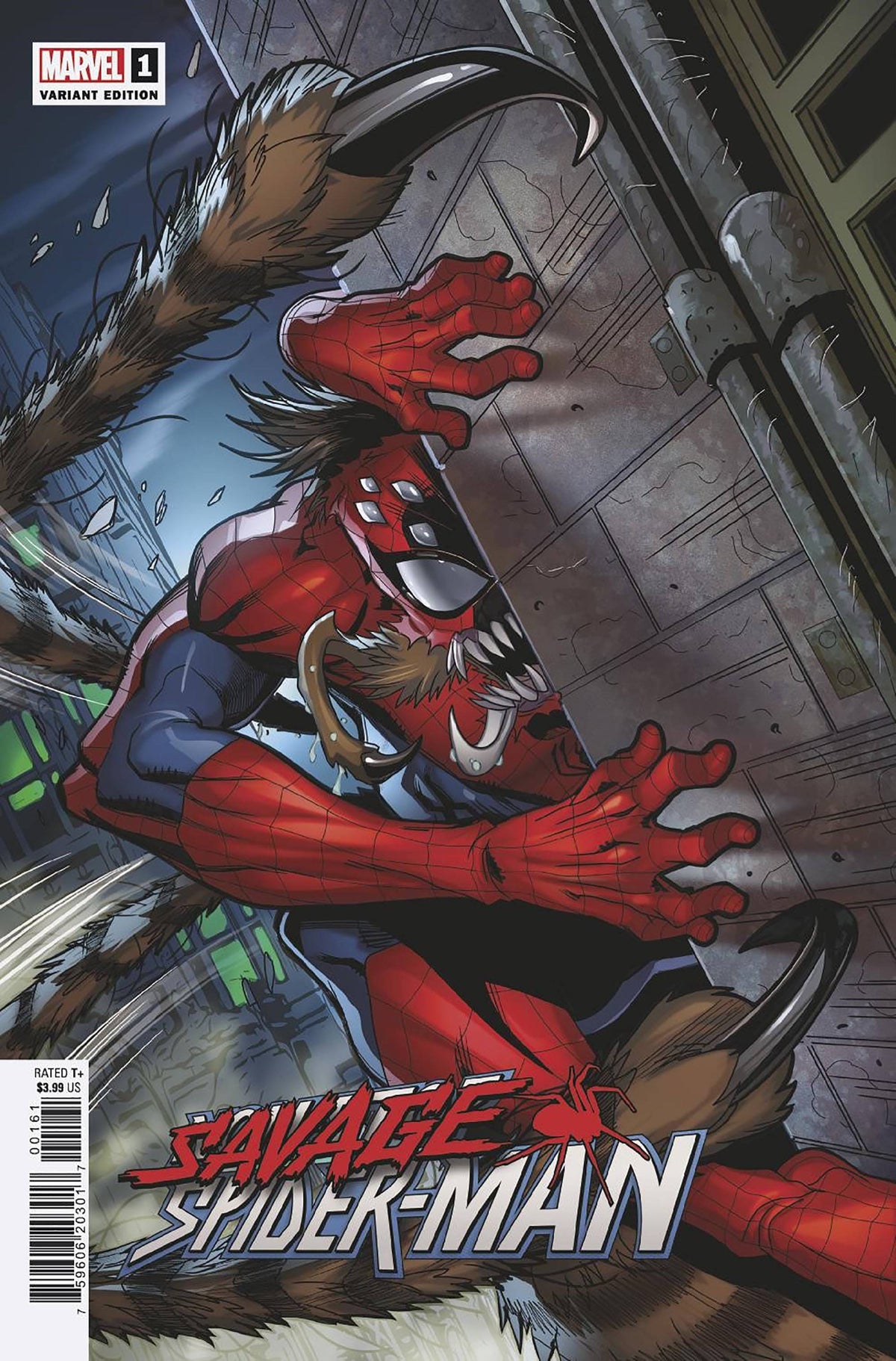 SAVAGE SPIDER-MAN #1 (OF 5) LUBERA VAR - Third Eye