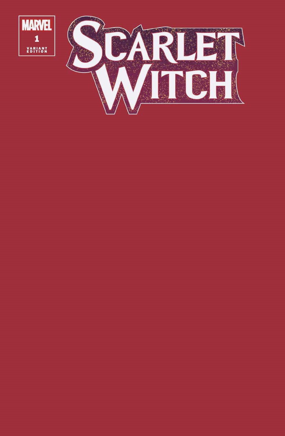 SCARLET WITCH #1 RED BLANK VAR - Third Eye