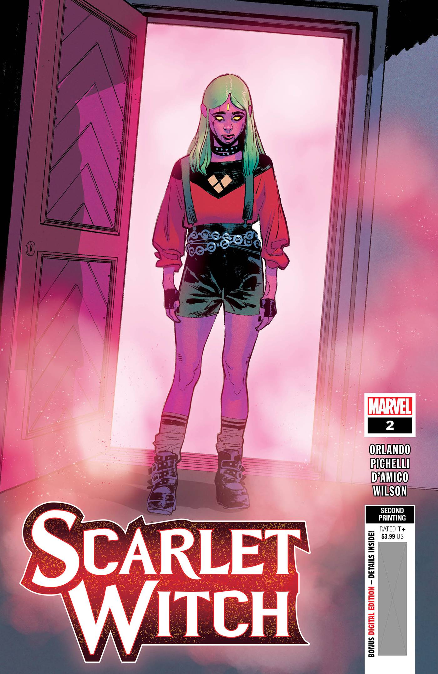 SCARLET WITCH #2 2ND PTG SARA PICHELLI VAR