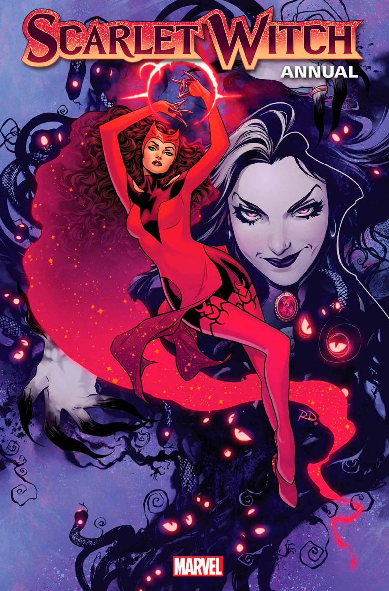 Scarlet Witch Annual #1 桃桃子表紙 アメコミリーフ marvel-comic-books-scarlet-