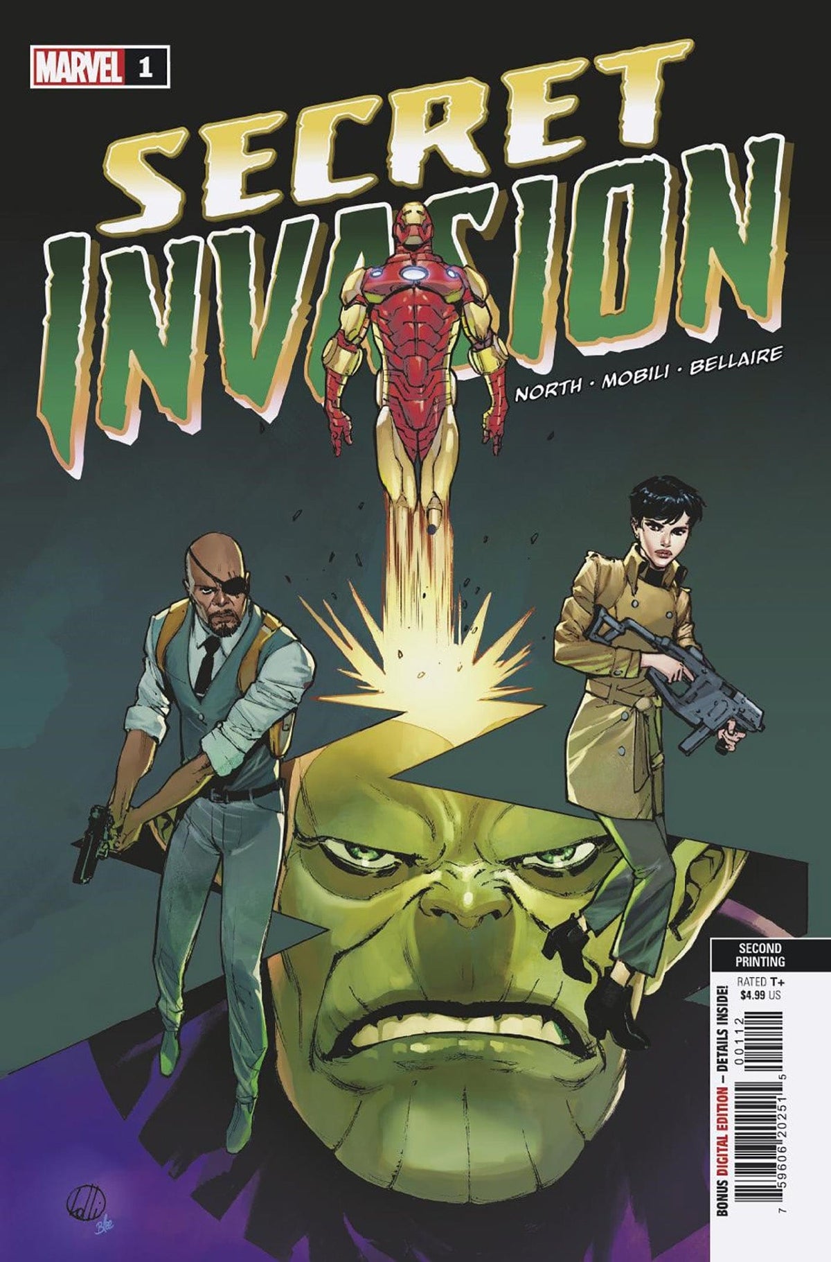 SECRET INVASION #1 (OF 5) 2ND PTG LOLLI VAR - Third Eye