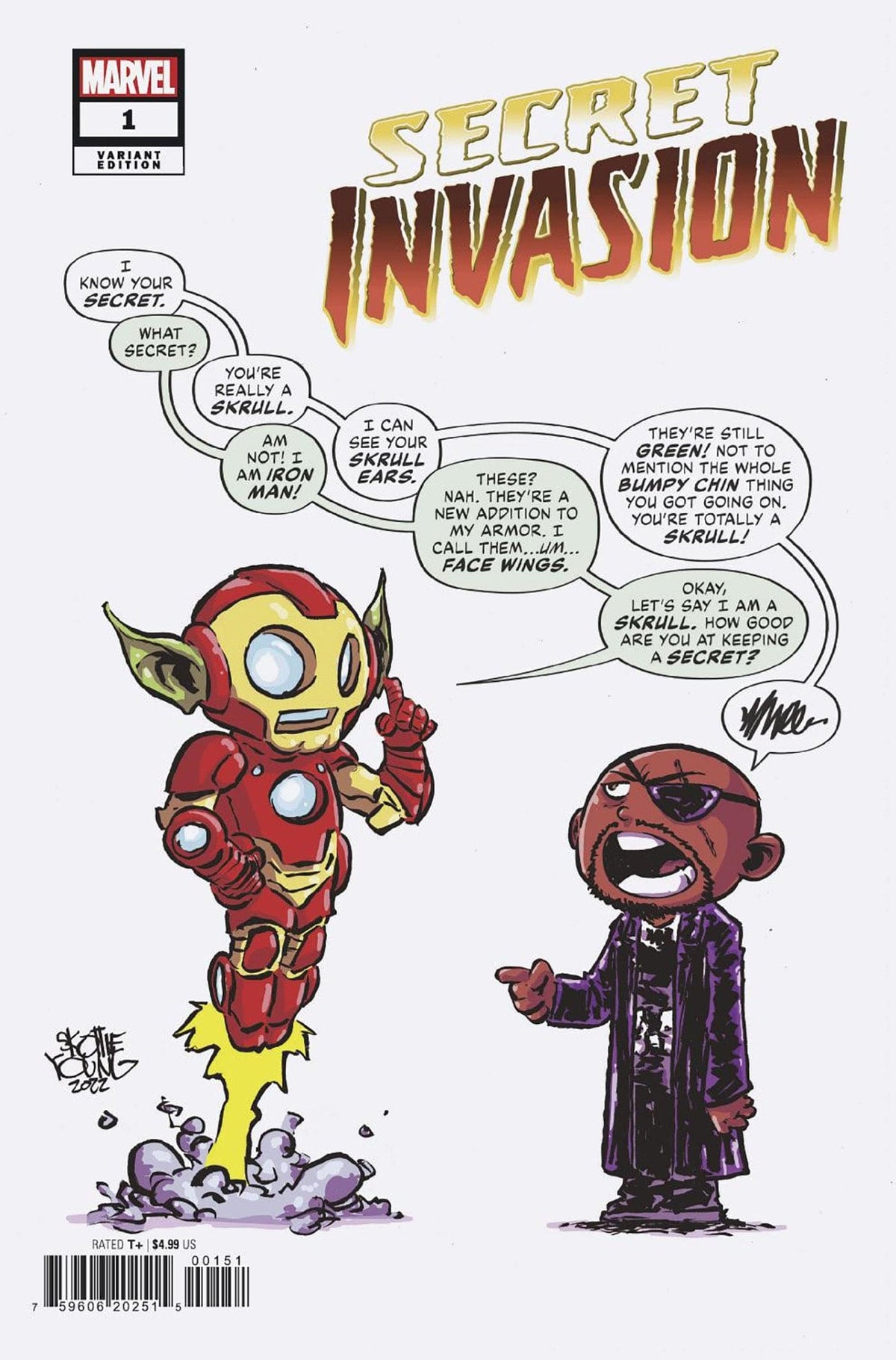 SECRET INVASION #1 (OF 5) YOUNG VAR - Third Eye