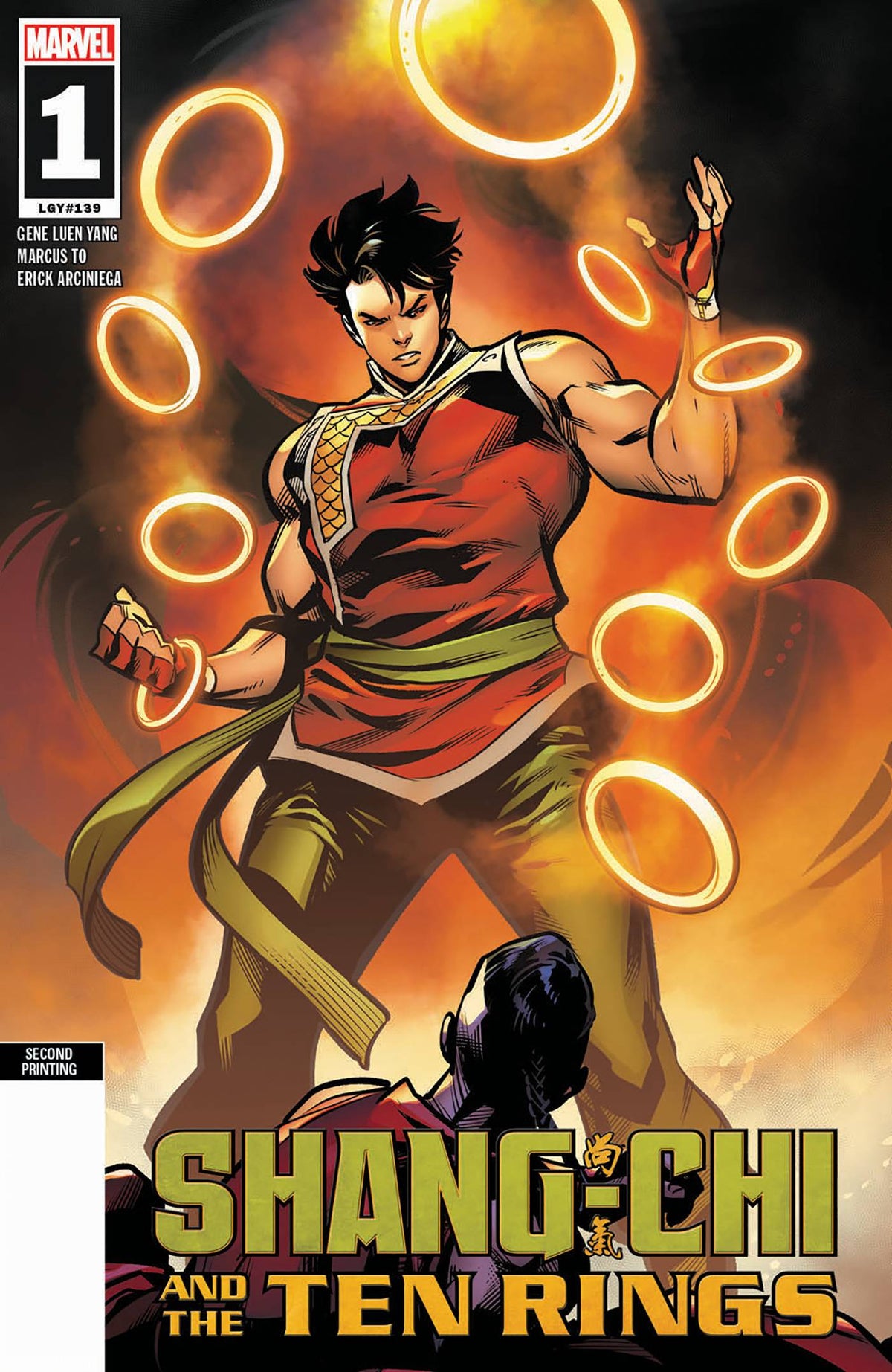 Marvel Comic Books SHANG-CHI AND TEN RINGS #1 2ND PTG TO VAR 75960620475500112 JUN228725