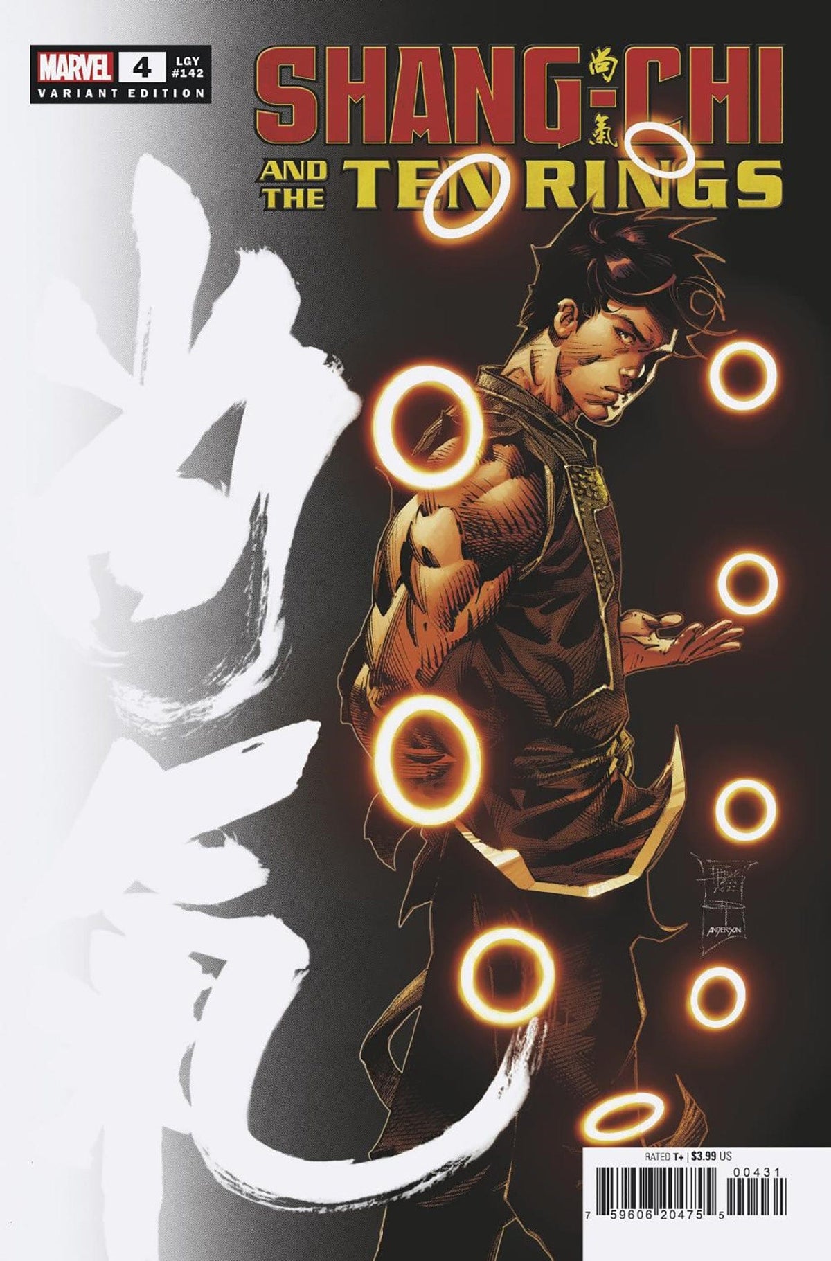 SHANG-CHI AND TEN RINGS #4 TAN VAR - Third Eye