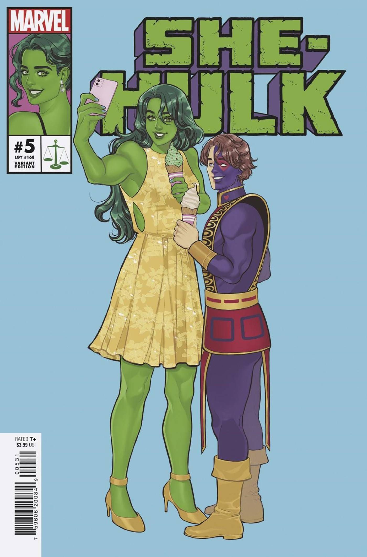 SHE-HULK #5 JONES VAR