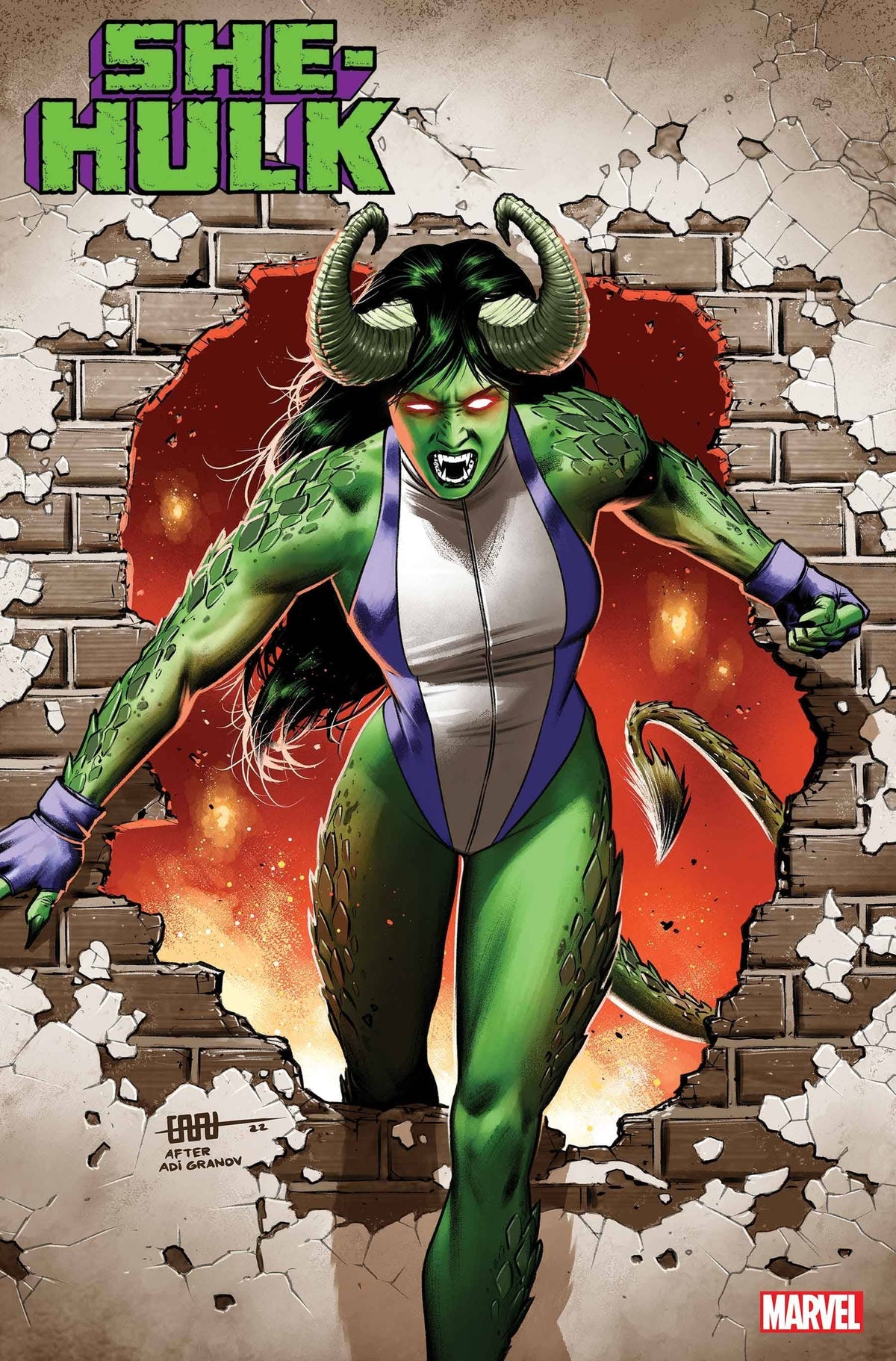 Marvel Comic Books SHE-HULK #9 CAFU DEMONIZED VAR 75960620084900941 OCT220948