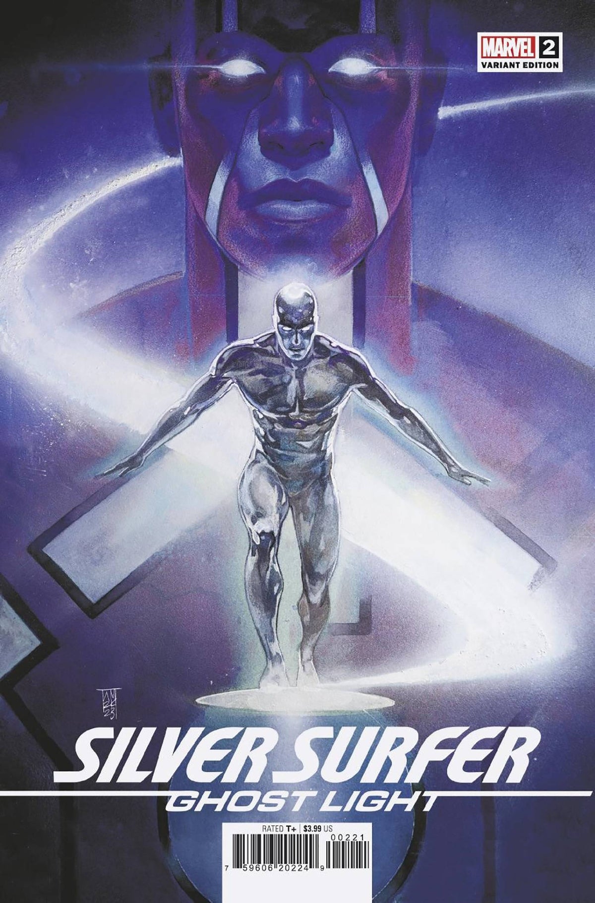 SILVER SURFER GHOST LIGHT #2 MALEEV VAR - Third Eye