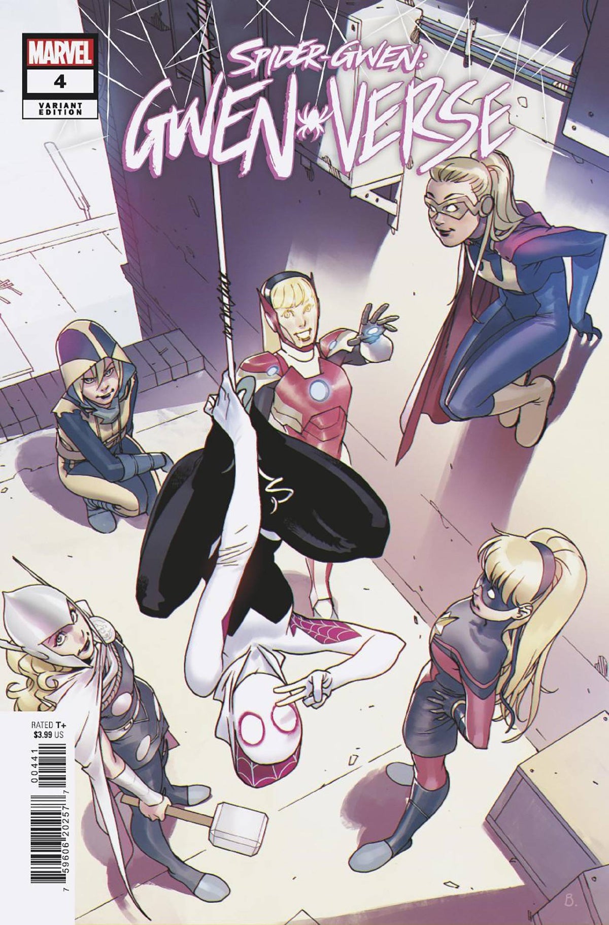 Marvel Comic Books > Incentives SPIDER-GWEN GWENVERSE #4 (OF 5) 1:25 INCV BENGAL VAR 75960620257700441 APR220940