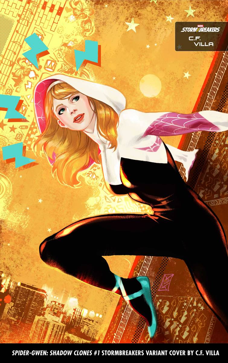 SPIDER-GWEN SHADOW CLONES #1 VILLA STORMBREAKER VAR