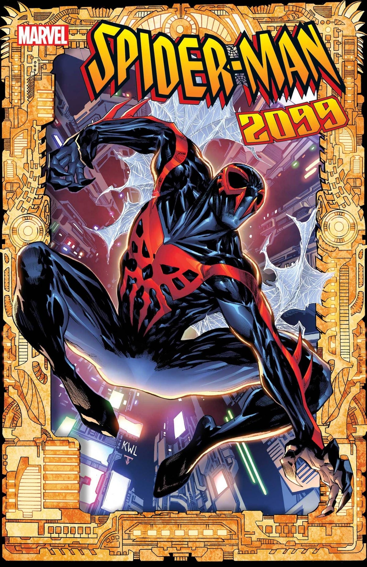 SPIDER-MAN 2099 EXODUS ALPHA #1 LASHLEY 2099 FRAME VAR - Third Eye