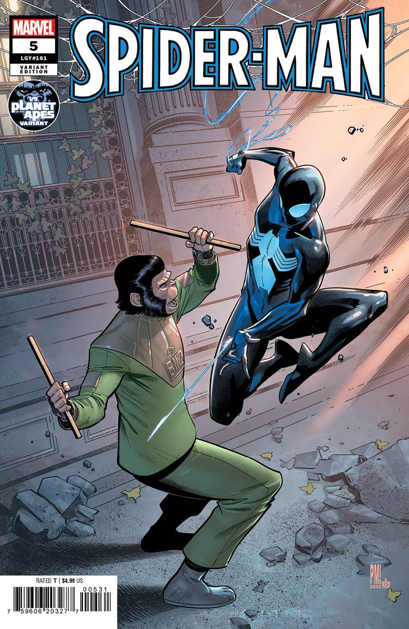 SPIDER-MAN #5 MEDINA PLANET OF THE APES VAR