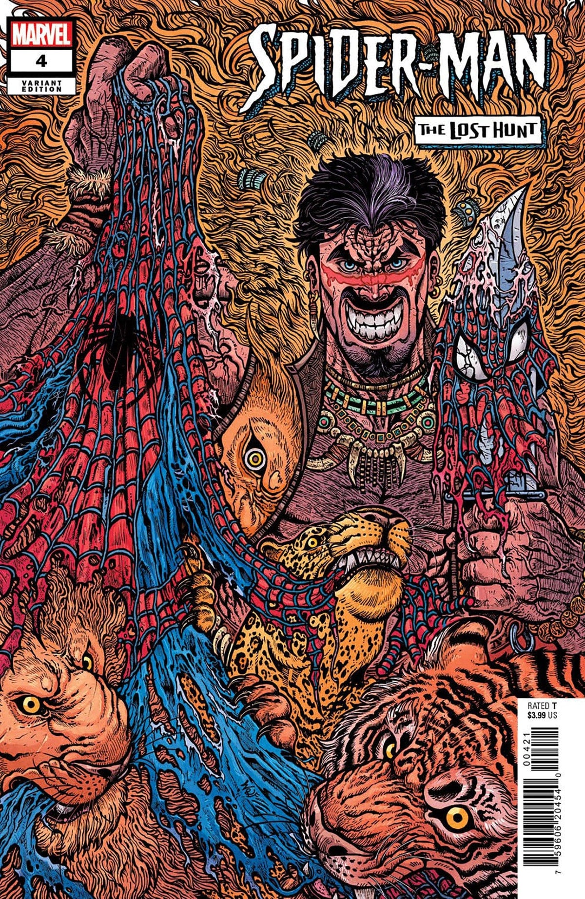 SPIDER-MAN LOST HUNT #4 (OF 5) WOLF VAR - Third Eye