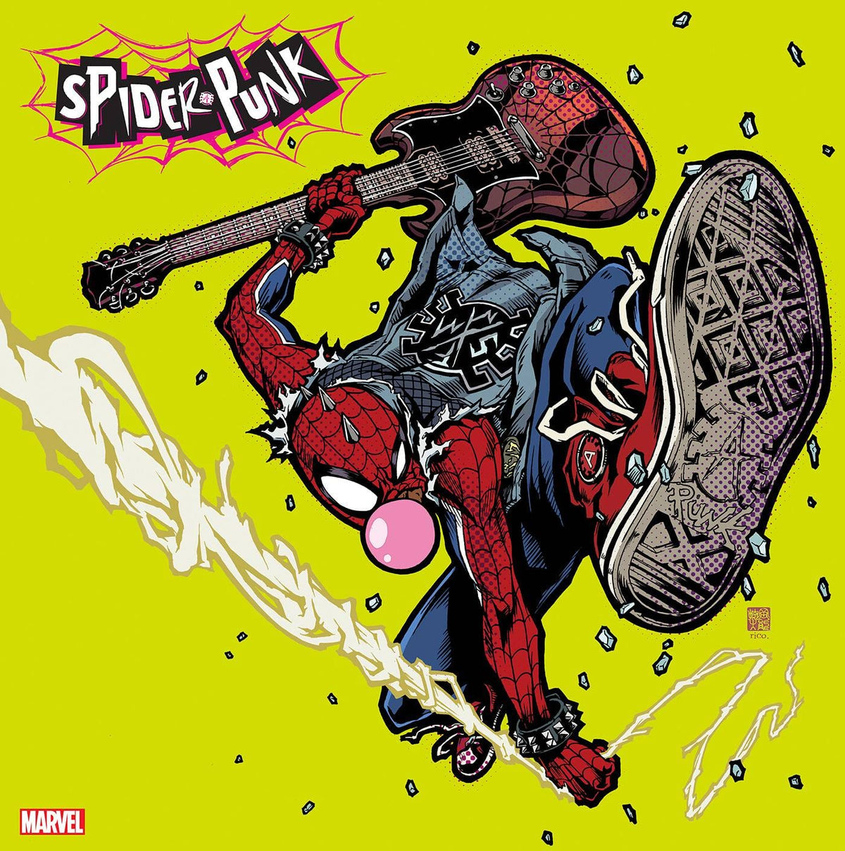SPIDER-PUNK #1 (OF 5) OKAZAKI VAR - Third Eye