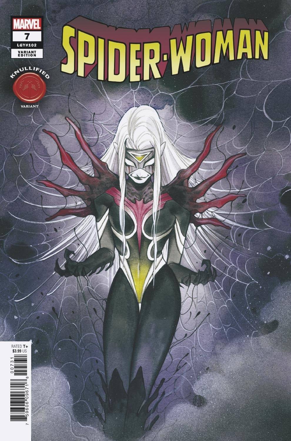 SPIDER-WOMAN #7 MOMOKO KNULLIFIED VAR KIB - Third Eye