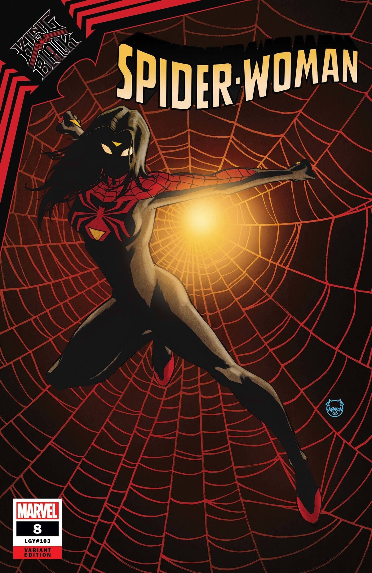 SPIDER-WOMAN #8 JOHNSON VAR KIB - Third Eye