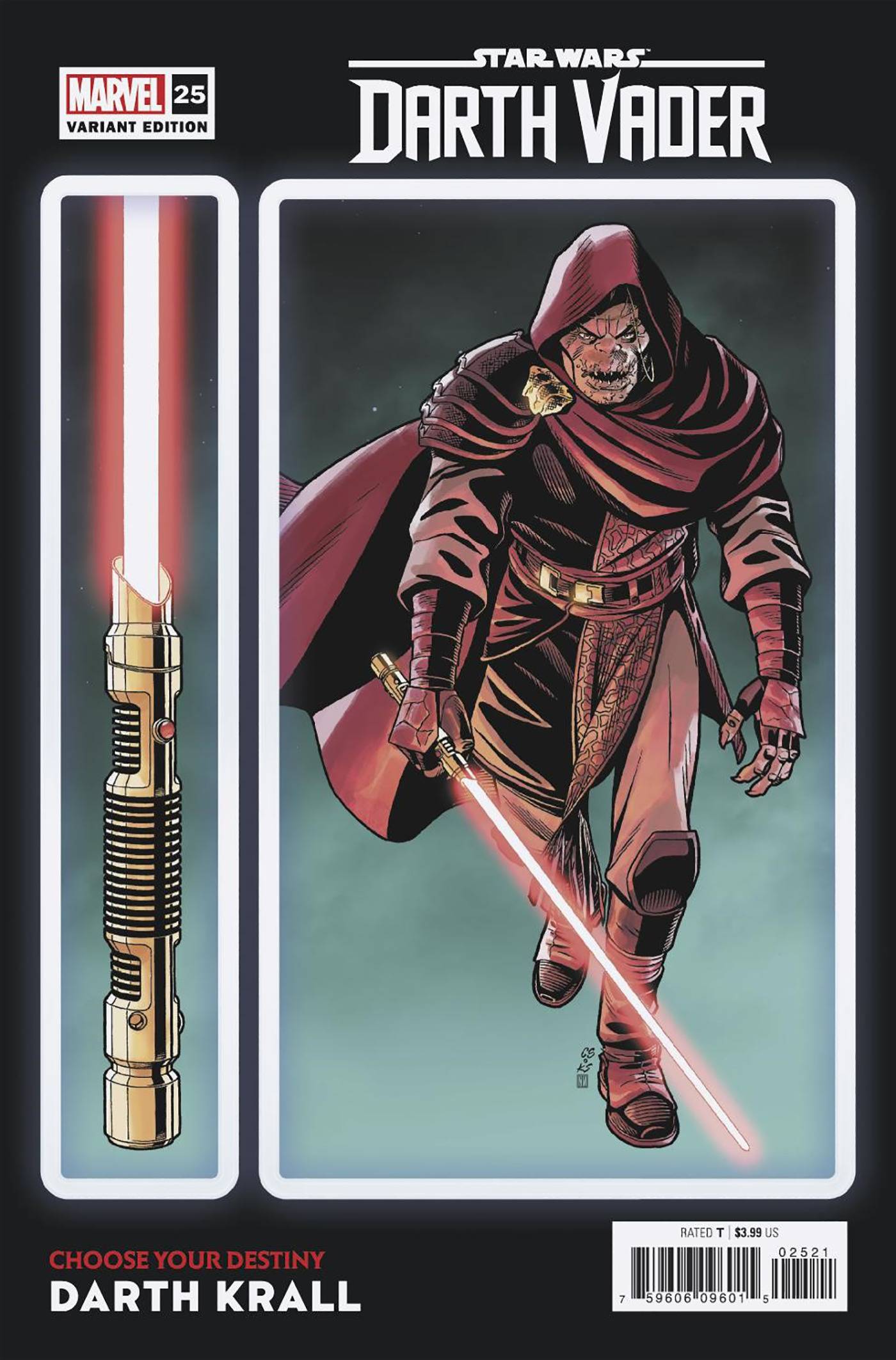 STAR WARS DARTH VADER #25 SPROUSE CHOOSE YOUR DESTINY VAR