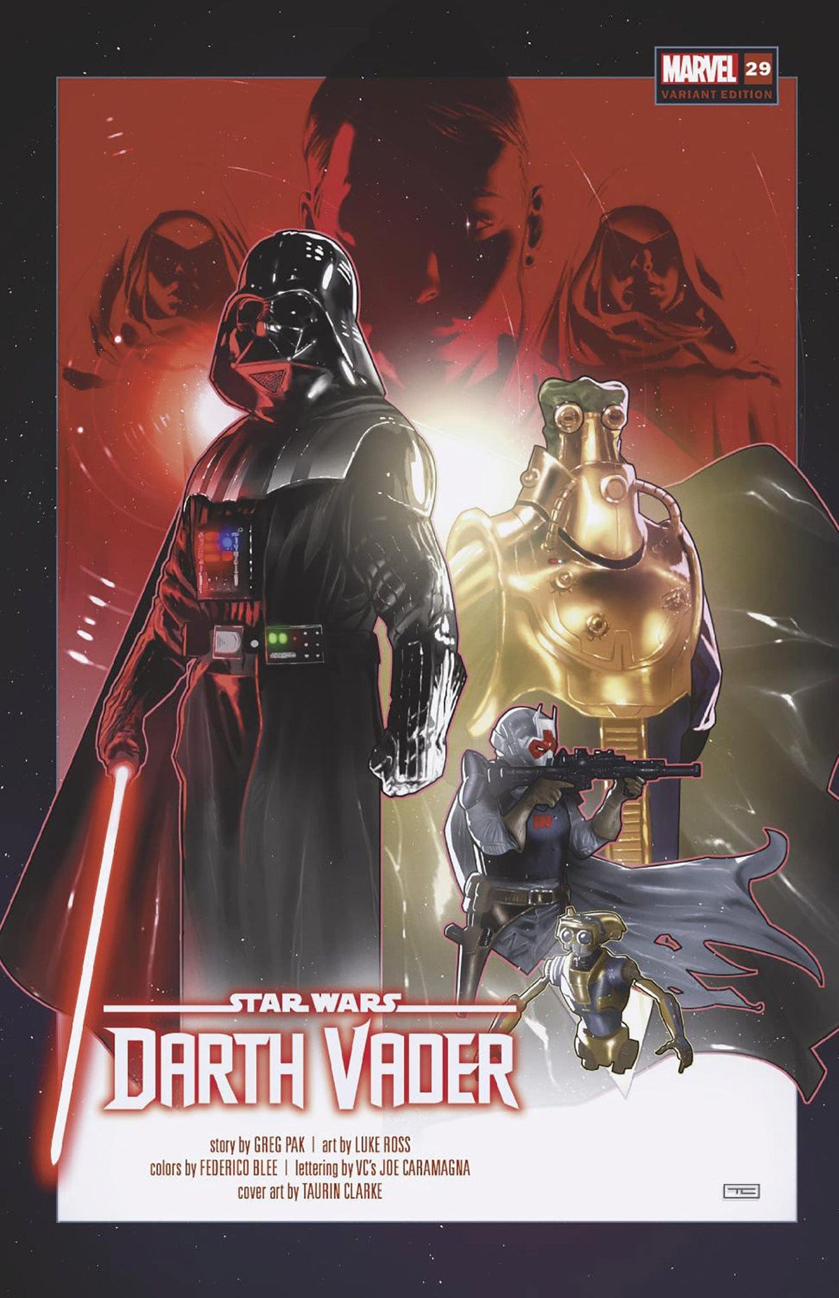 STAR WARS DARTH VADER #29 CLARKE REVELATIONS VAR - Third Eye