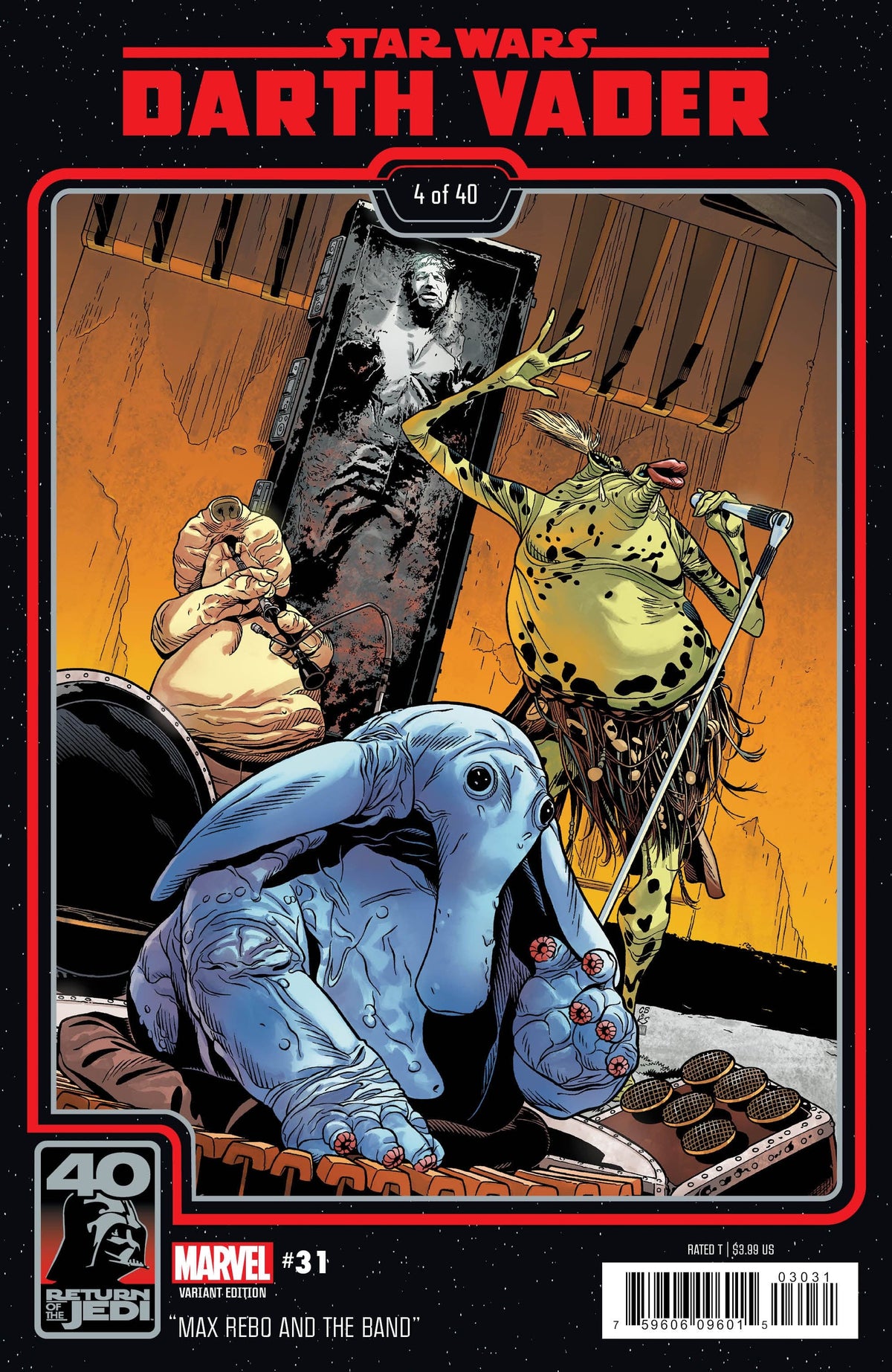 Marvel Comic Books STAR WARS DARTH VADER #31 RETURN JEDI 40TH ANNIVERSARY VAR 75960609601503121 NOV221027
