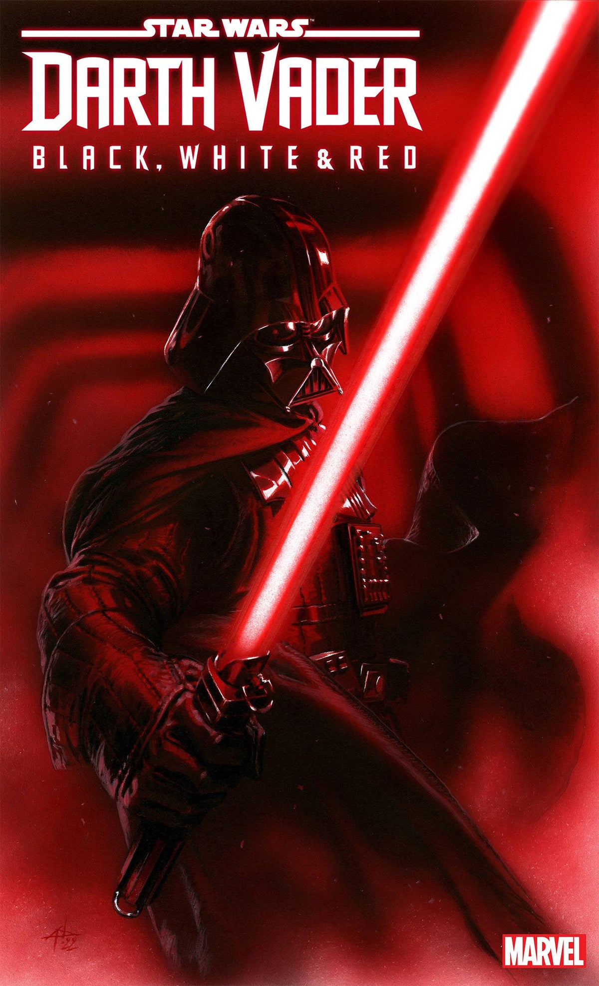 STAR WARS DARTH VADER BLACK WHITE AND RED #1 DELLOTTO VAR - Third Eye