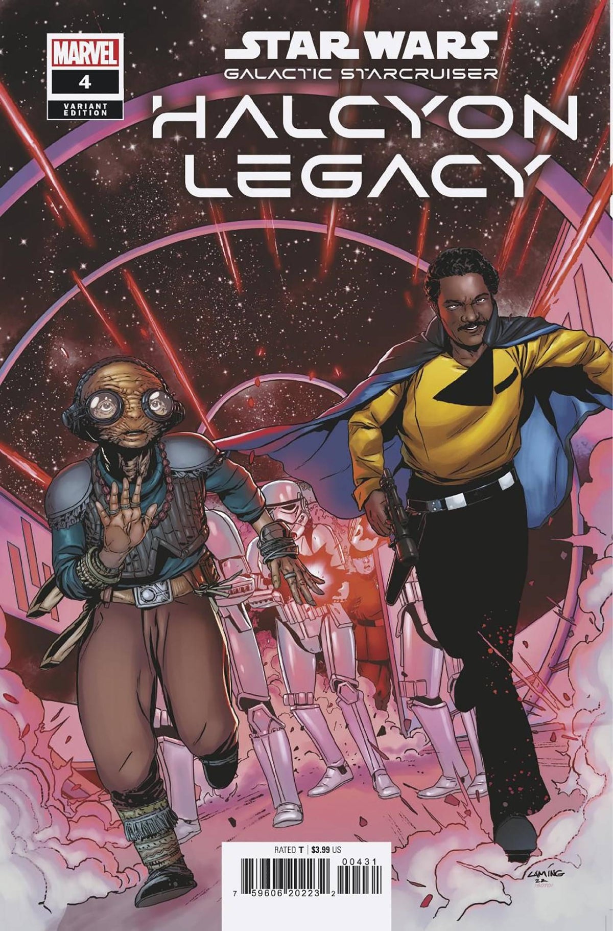 STAR WARS HALCYON LEGACY #4 (OF 5) RAHZZAH VAR - Third Eye