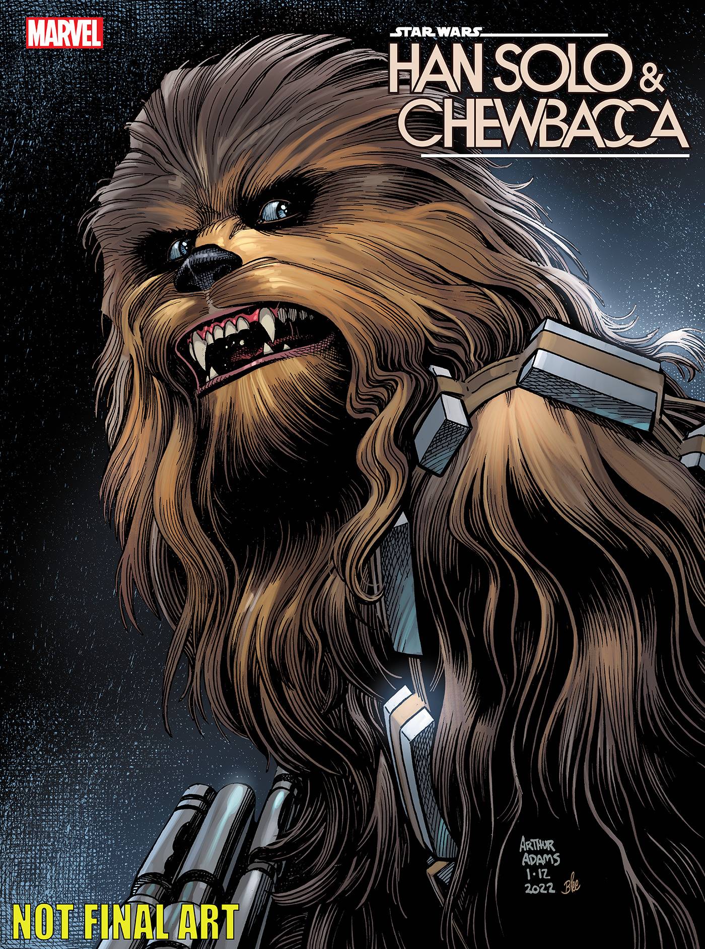 STAR WARS HAN SOLO CHEWBACCA #2 HUGHES VAR