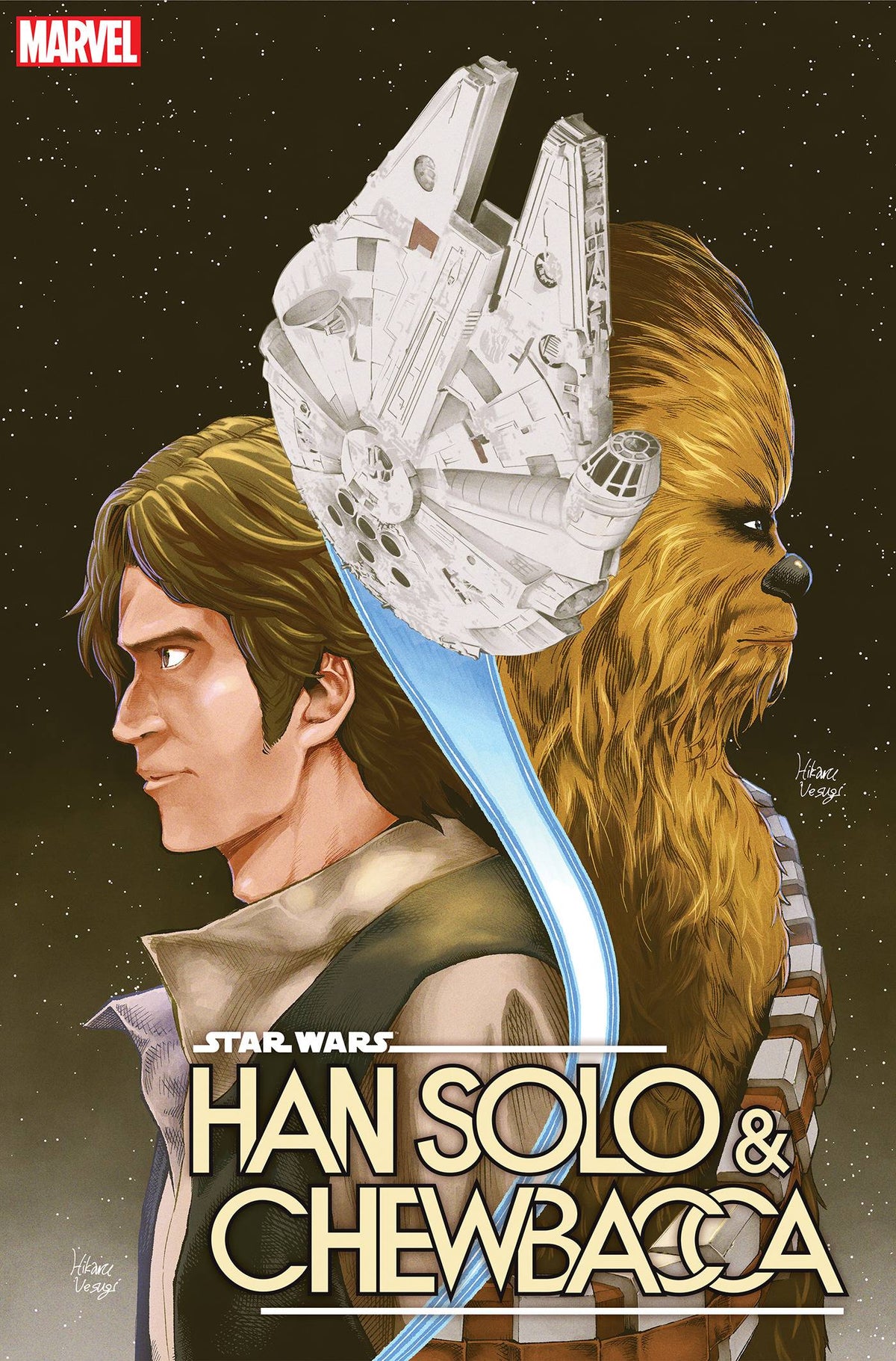 Marvel Comic Books STAR WARS HAN SOLO CHEWBACCA #3 UESUGI JAPANESE CREATOR VAR 75960620225600321 MAR221102