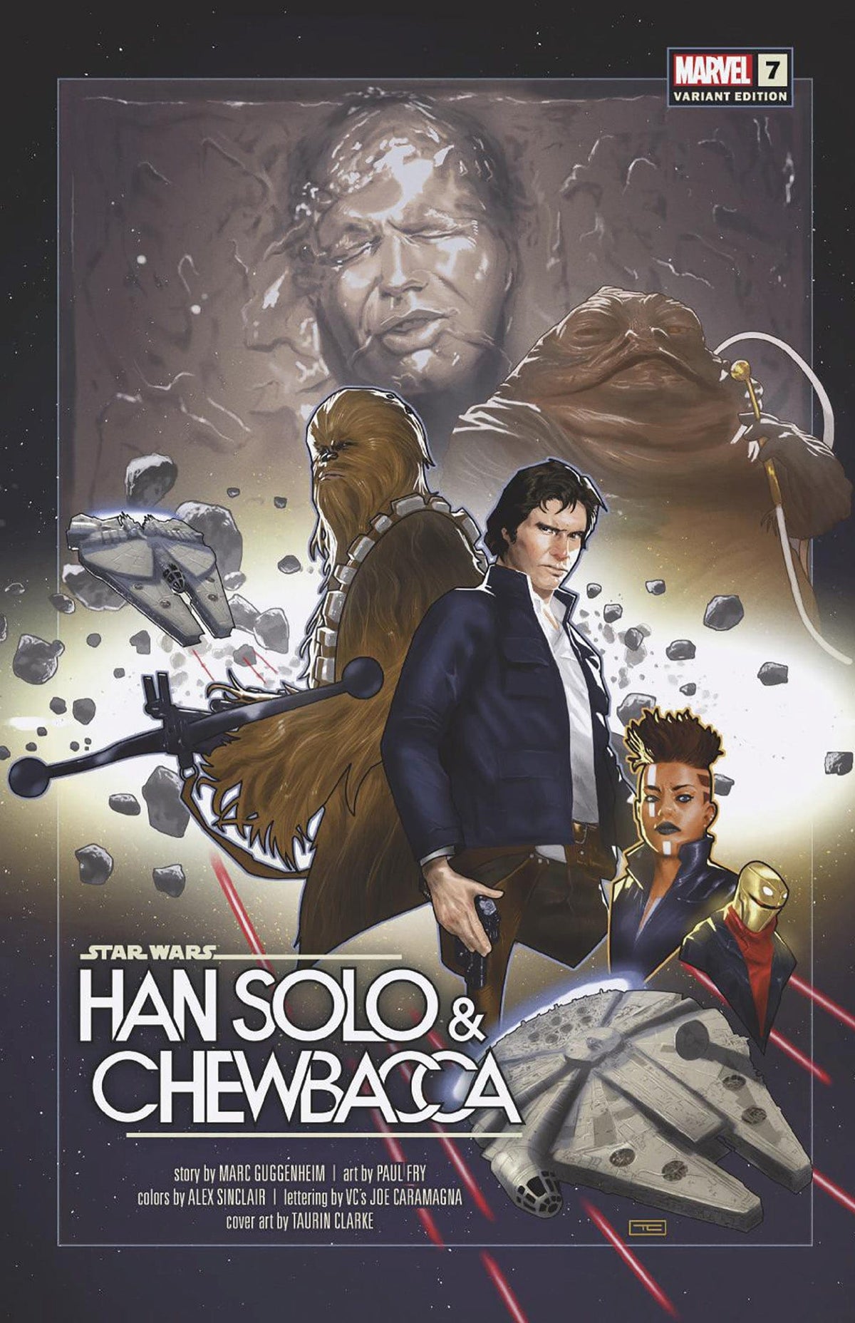 STAR WARS HAN SOLO CHEWBACCA #7 CLARKE REVELATIONS VAR - Third Eye