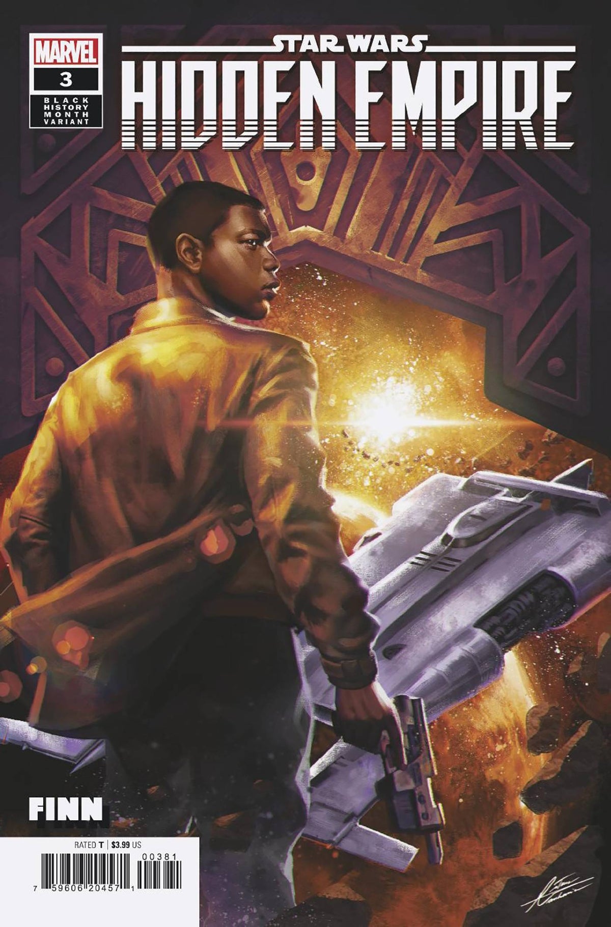 STAR WARS HIDDEN EMPIRE #3 (OF 5) BLACK HISTORY MONTH VAR - Third Eye