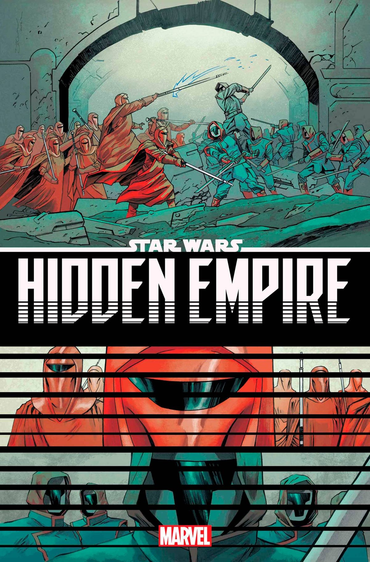 STAR WARS HIDDEN EMPIRE #4 (OF 5) SHALVEY BATTLE VAR - Third Eye