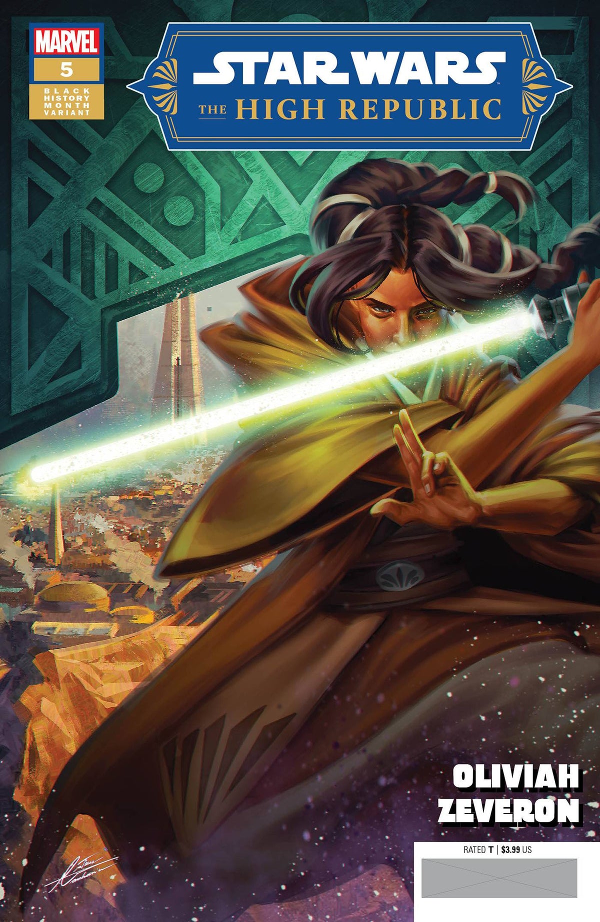 STAR WARS HIGH REPUBLIC #5 MANHANINI BLACK HISTORY MONTH - Third Eye