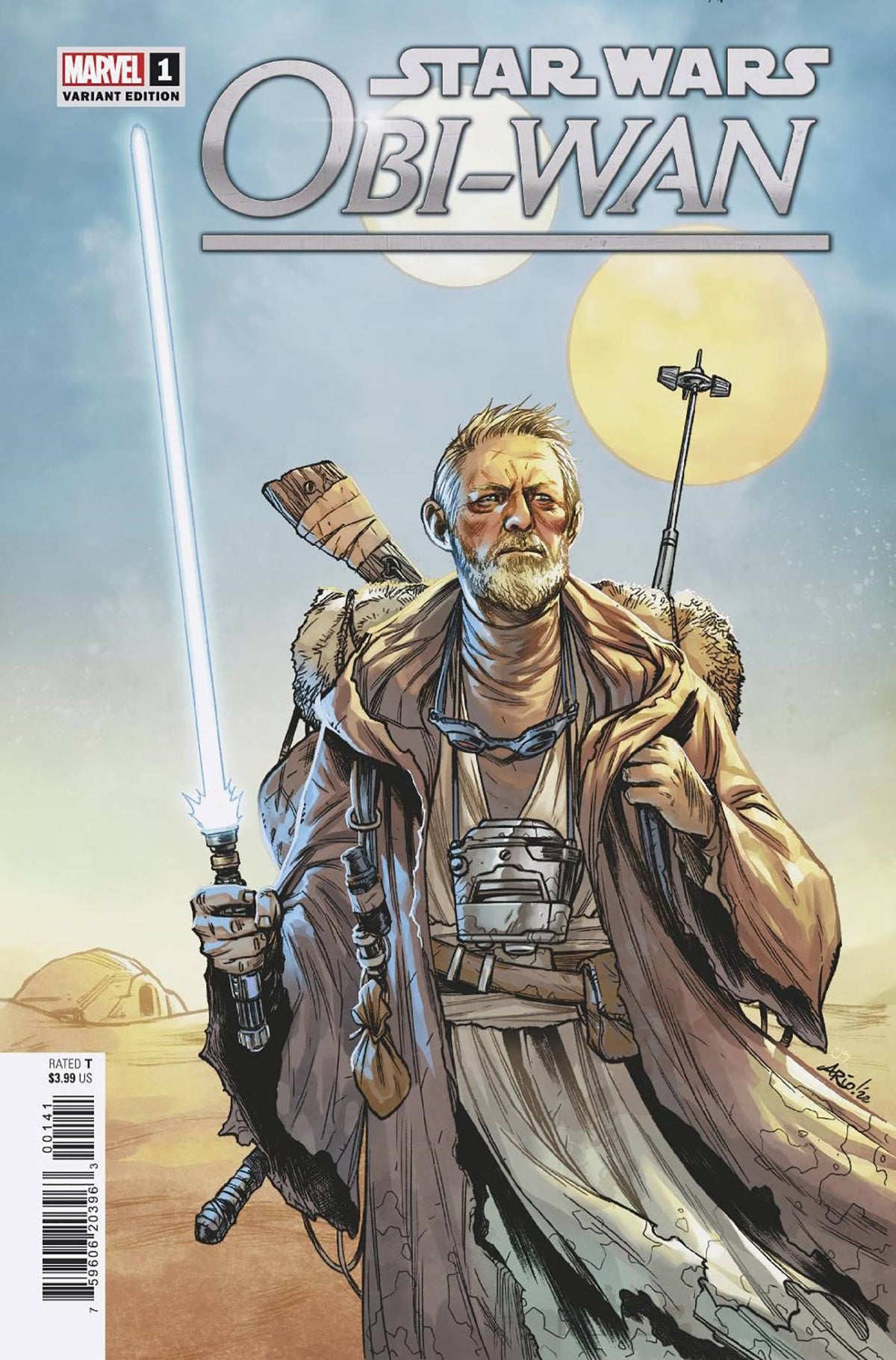 Marvel Comic Books > Incentives STAR WARS OBI-WAN KENOBI #1 (OF 5) 1:25 INCV ANINDITO VAR 75960620396300141 MAR221090