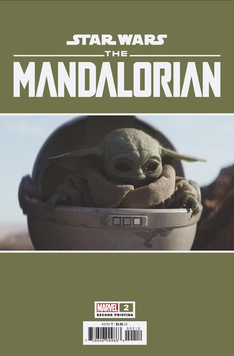 STAR WARS THE MANDALORIAN #2 PHOTO 2ND PTG VAR - Third Eye