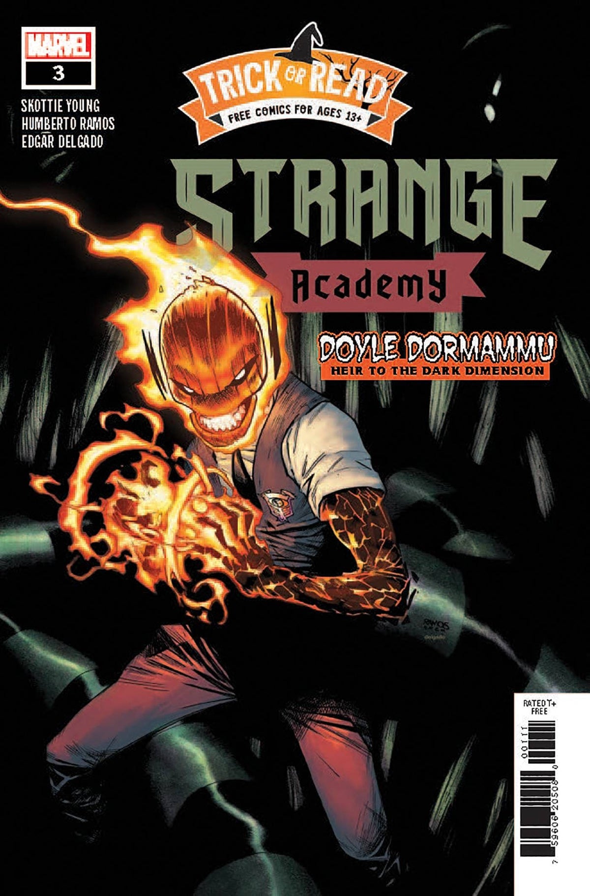 Marvel Comic Books STRANGE ACADEMY #3 HALLOWEEN TRICK-OR-READ 2022 75960620508000111 JUL220949