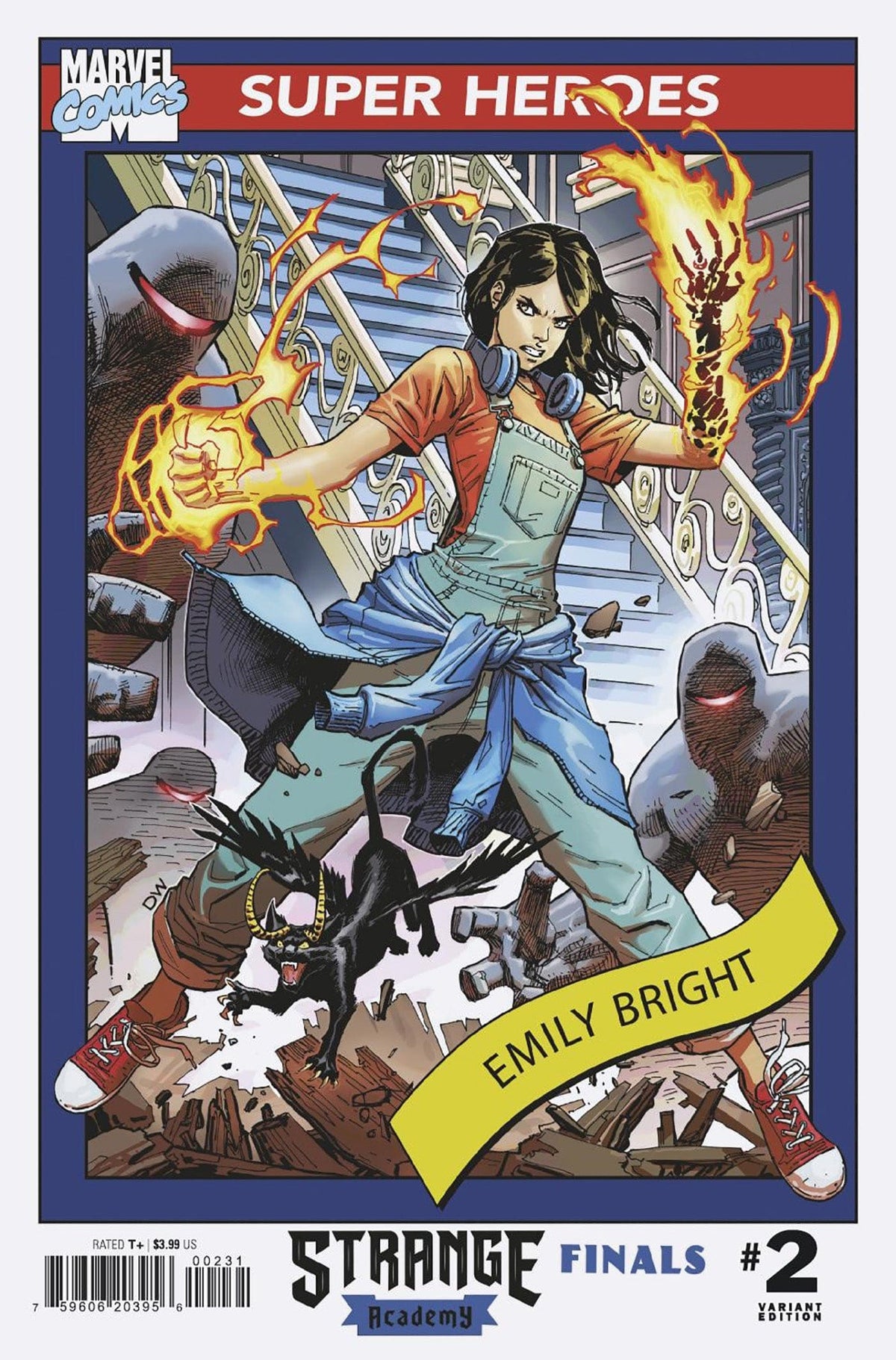 STRANGE ACADEMY FINALS #2 WEAVER TRADING CARD VAR - Third Eye