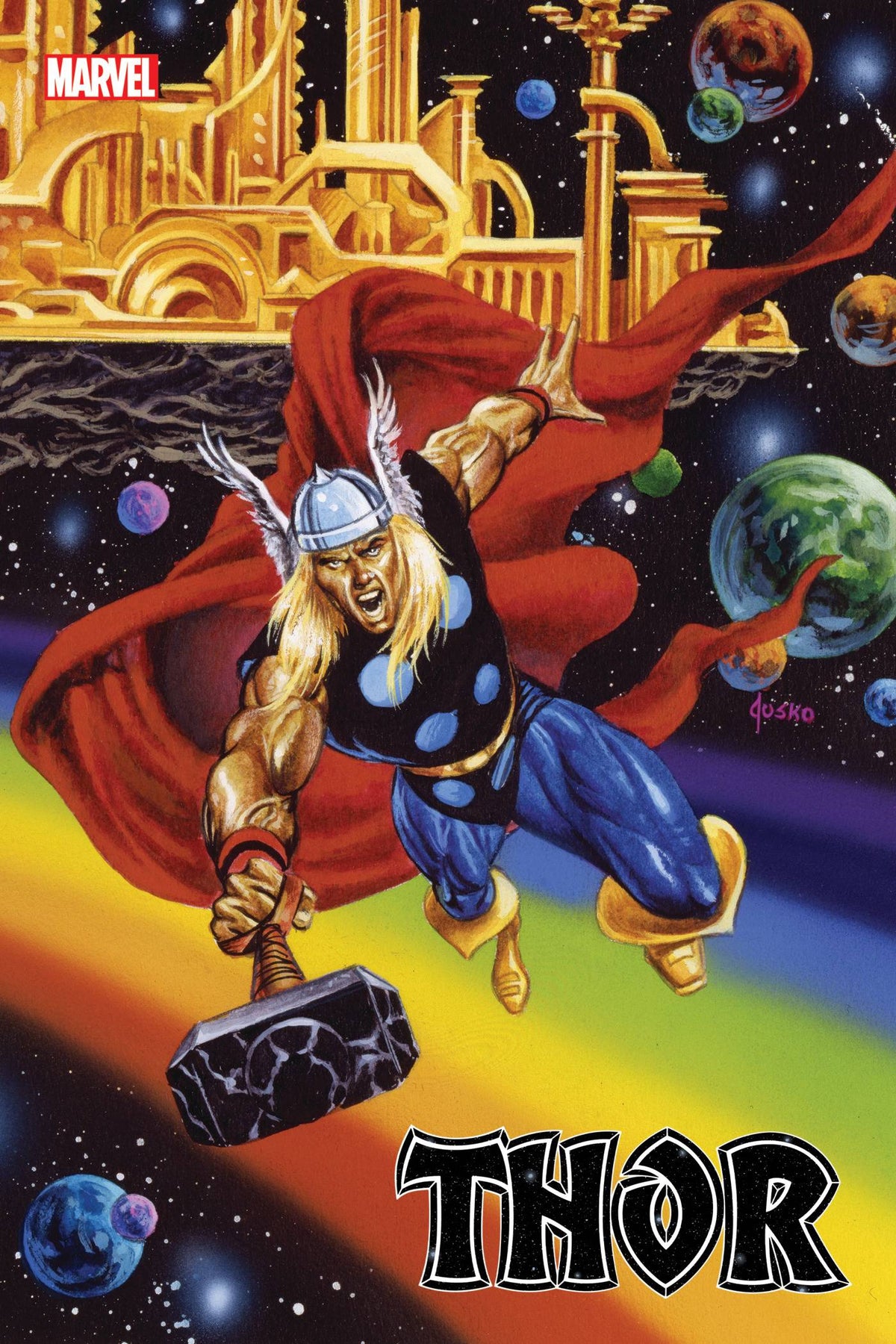 THOR #18 JUSKO MARVEL MASTERPIECES VAR - Third Eye