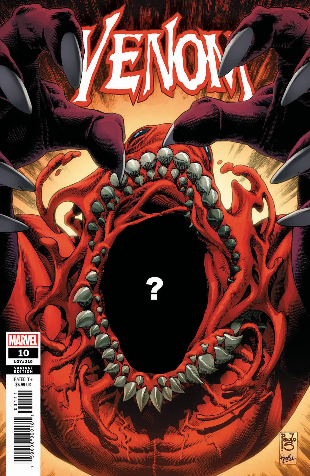 Marvel Comic Books VENOM #10 SIQUEIRA VAR 75960620191401021 MAY220946