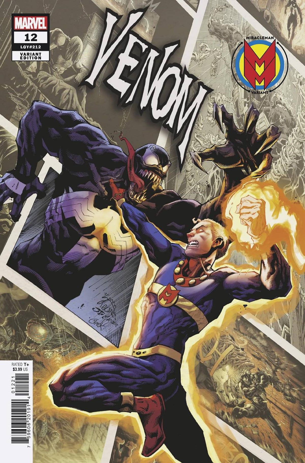 VENOM #12 STEGMAN MIRACLEMAN VAR - Third Eye