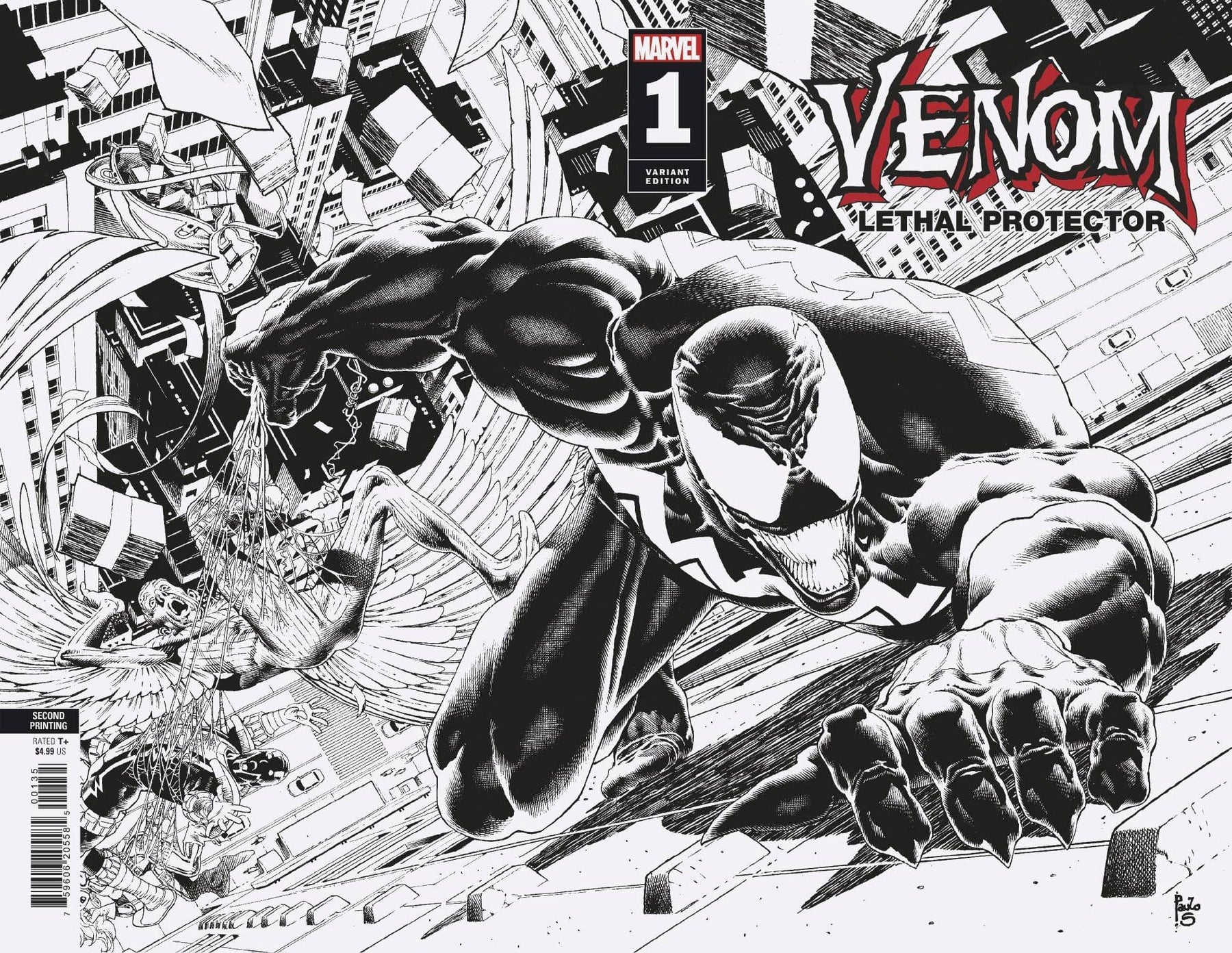 VENOM LETHAL PROTECTOR II #1 (OF 5) 1:25 INCV SIQUEIRA VAR