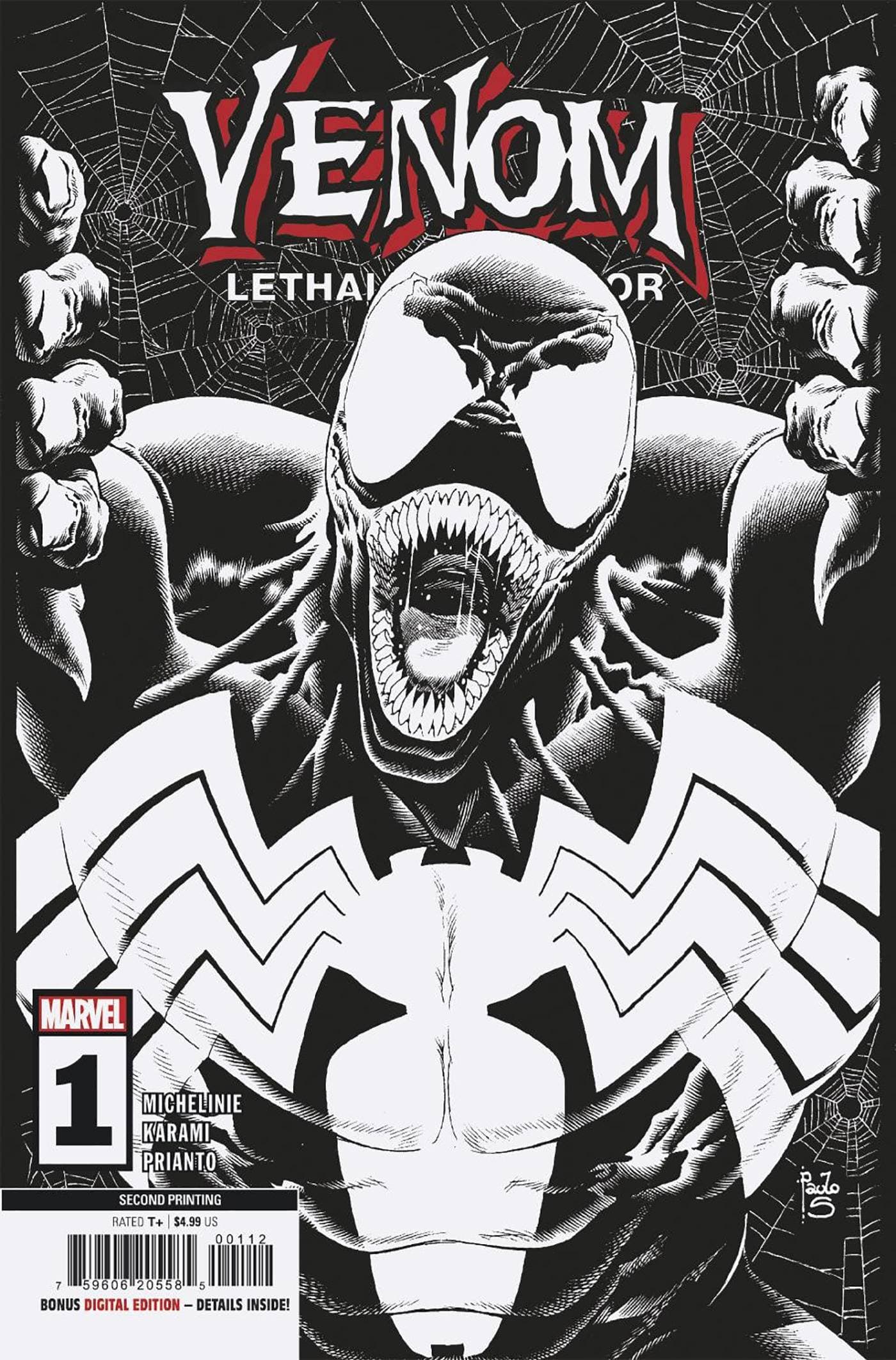 VENOM LETHAL PROTECTOR II #1 (OF 5) 2ND PRINTING SIQUEIRA VAR