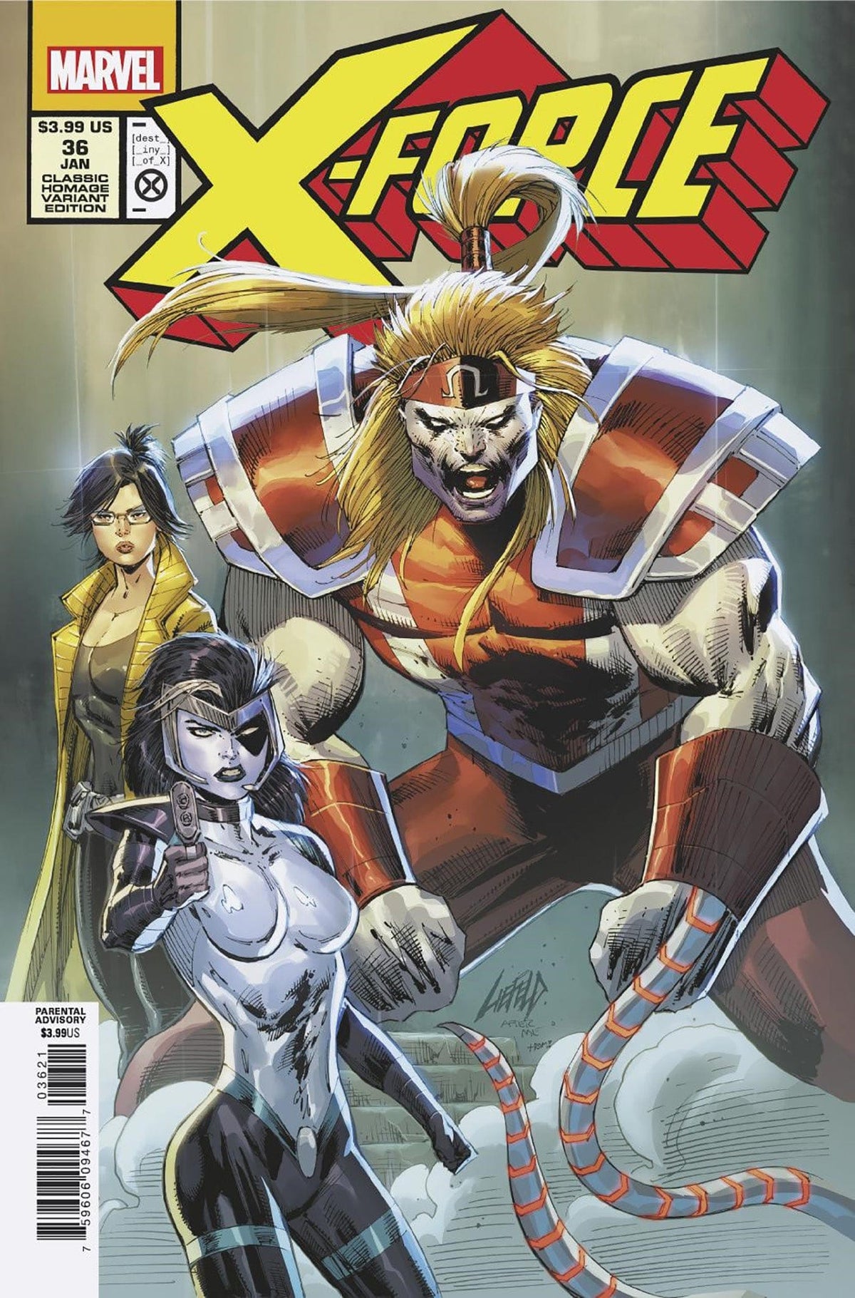 X-FORCE #36 LIEFELD CLASSIC HOMAGE VAR - Third Eye