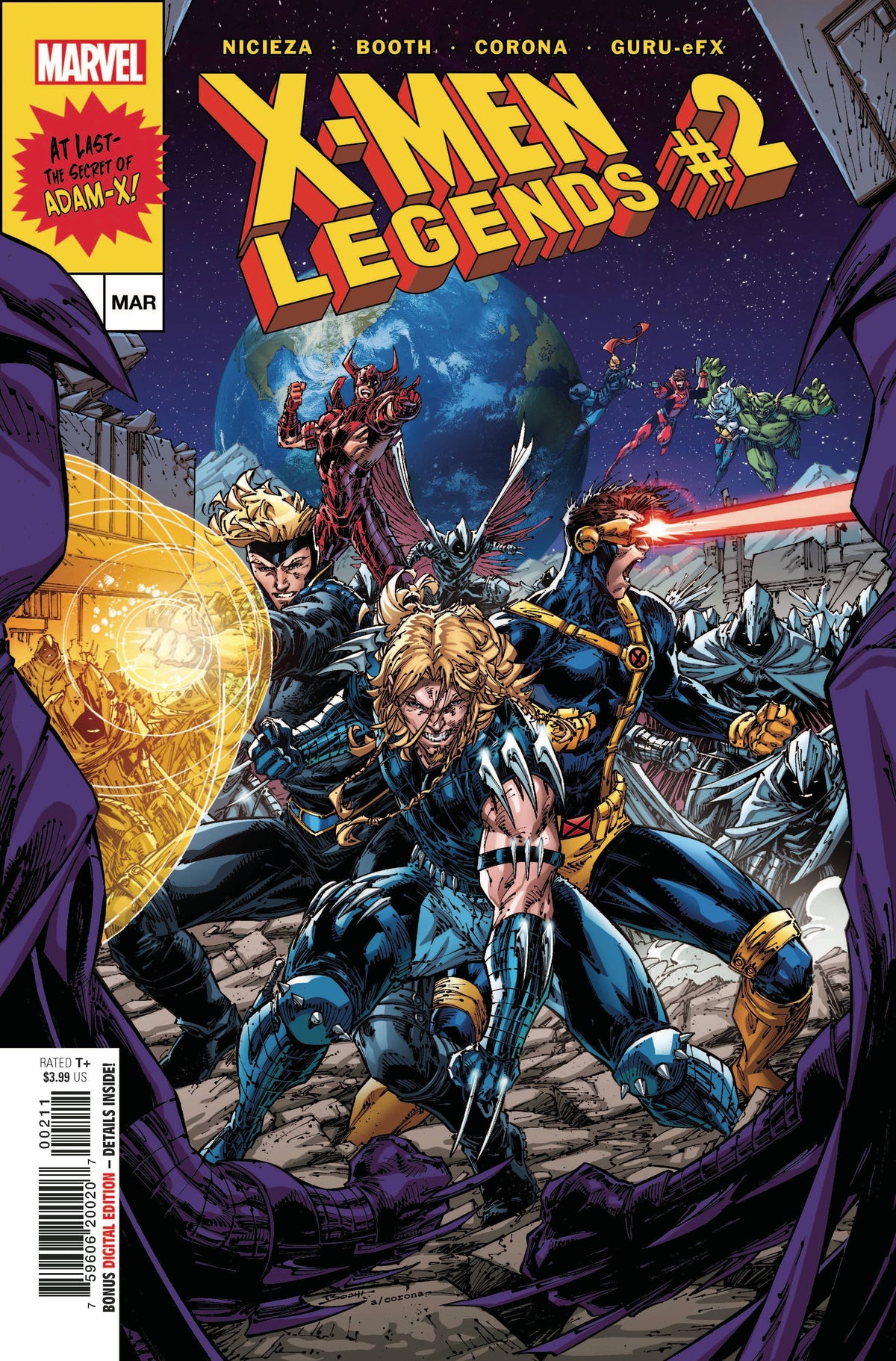 Marvel Comic Books X-MEN LEGENDS #2 75960620020700211 JAN210615