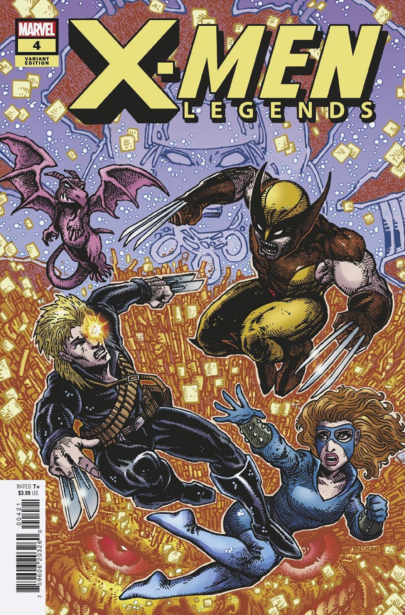 X-MEN LEGENDS #4 EASTMAN VAR