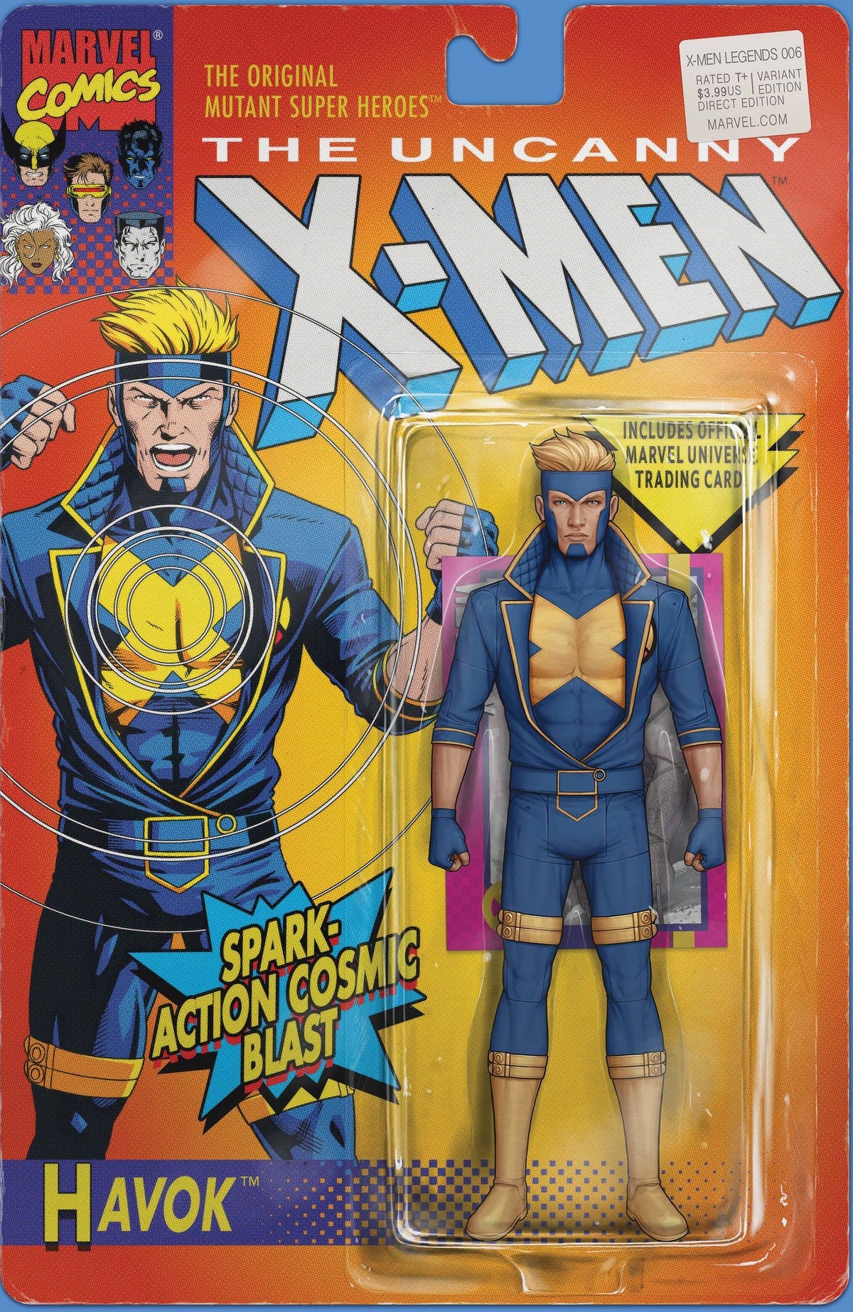 X-MEN LEGENDS #6 CHRISTOPHER ACTION FIGURE VAR - Third Eye