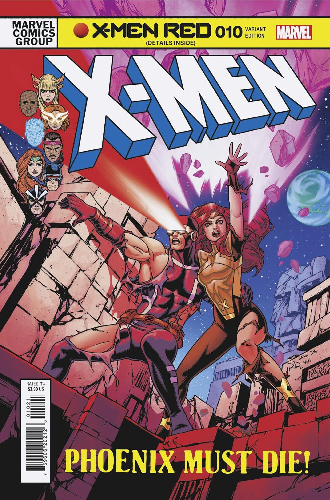 X-MEN RED #10 DAUTERMAN CLASSIC HOMAGE VAR