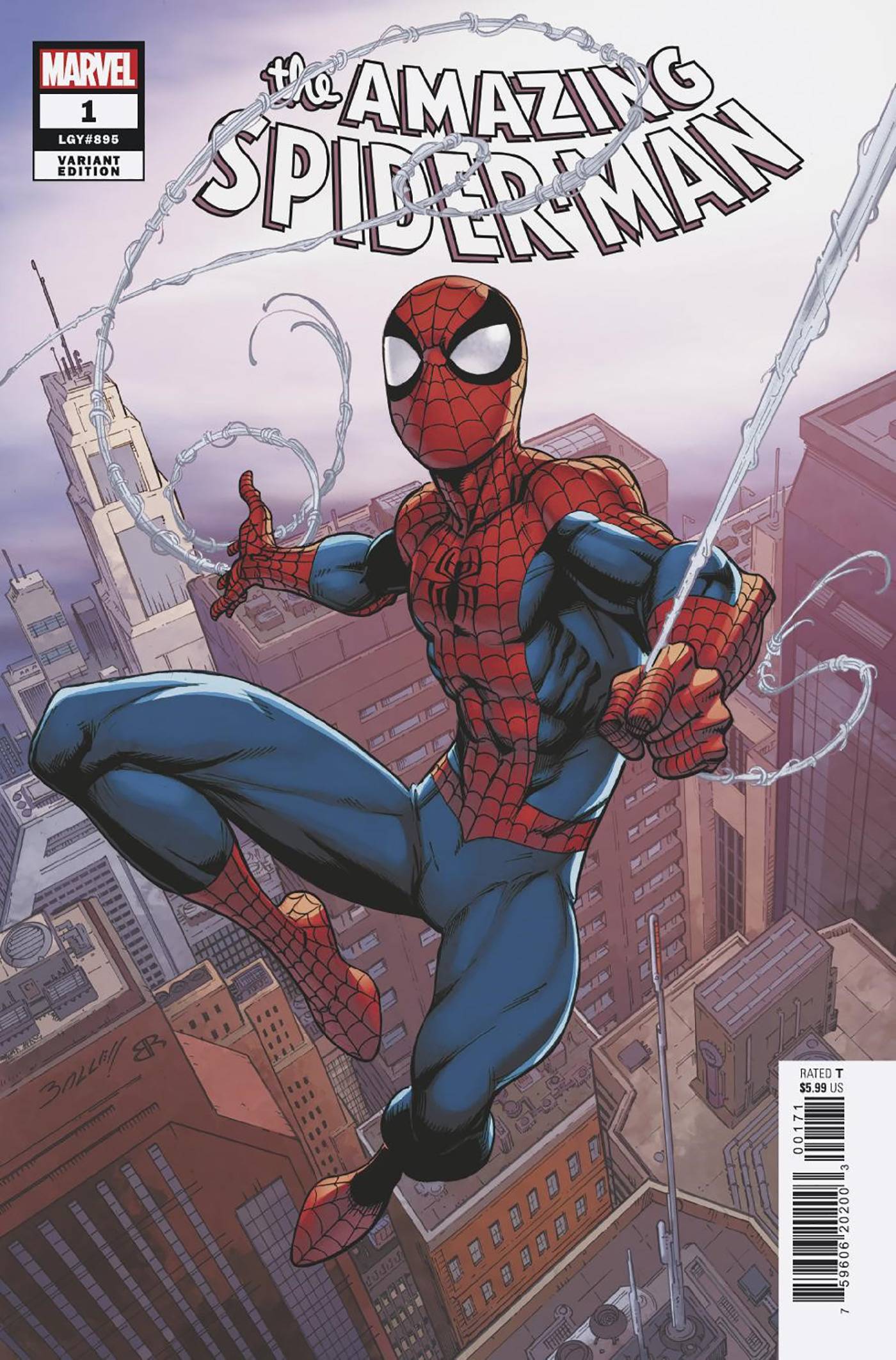 AMAZING SPIDER-MAN #1 BAGLEY COVER