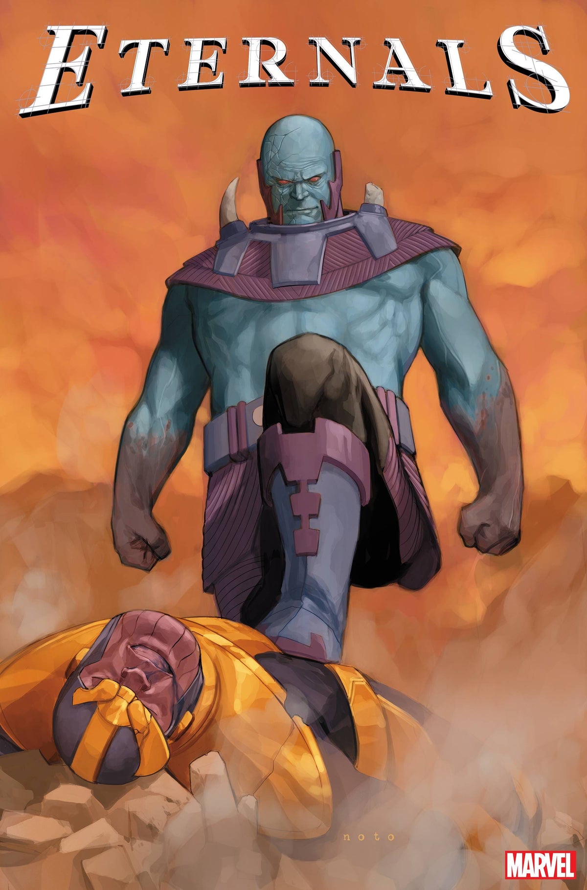 ETERNALS THE HERETIC #1 NOTO COVER - Third Eye