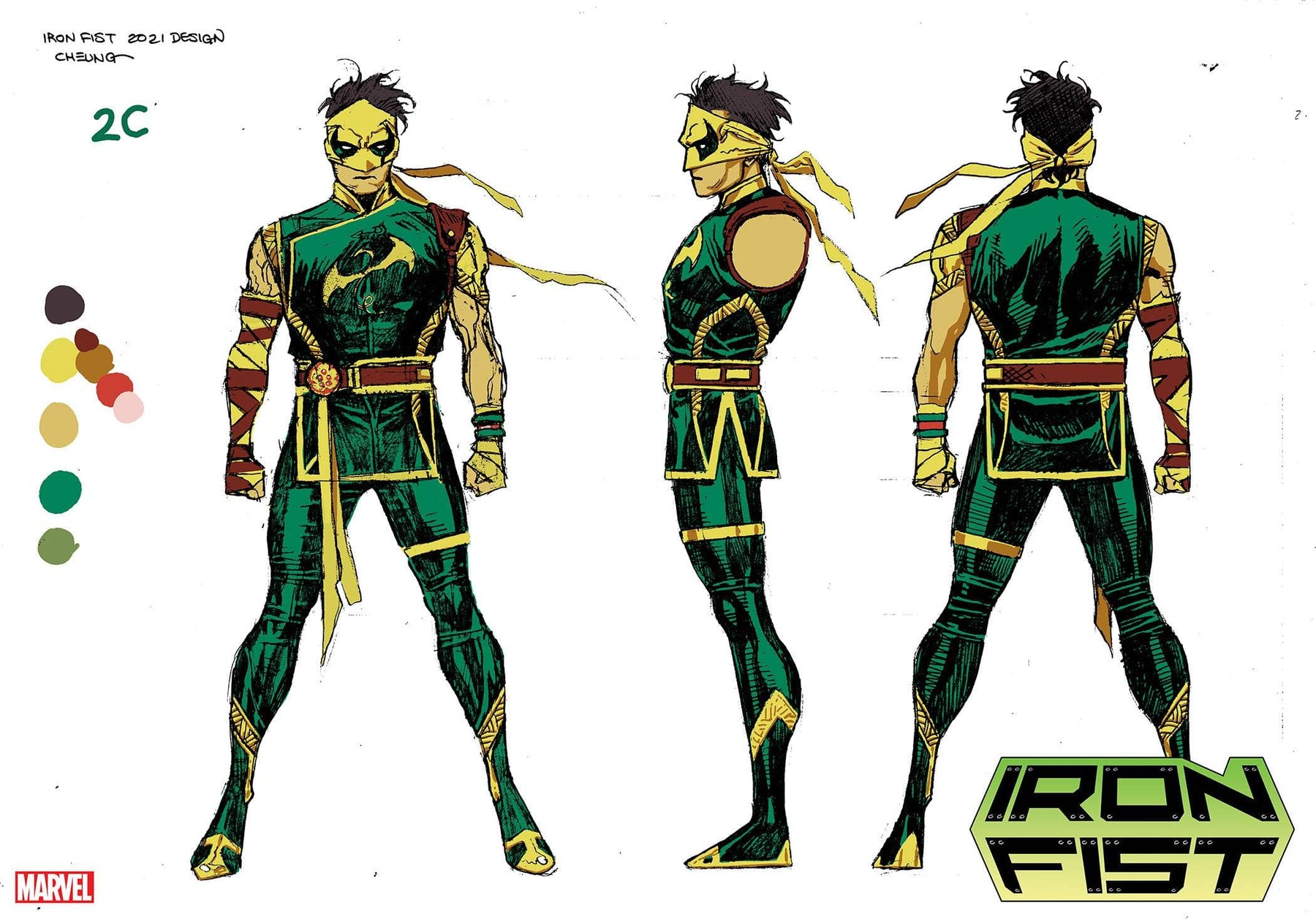 IRON FIST #3 CHEUNG DESIGN VAR