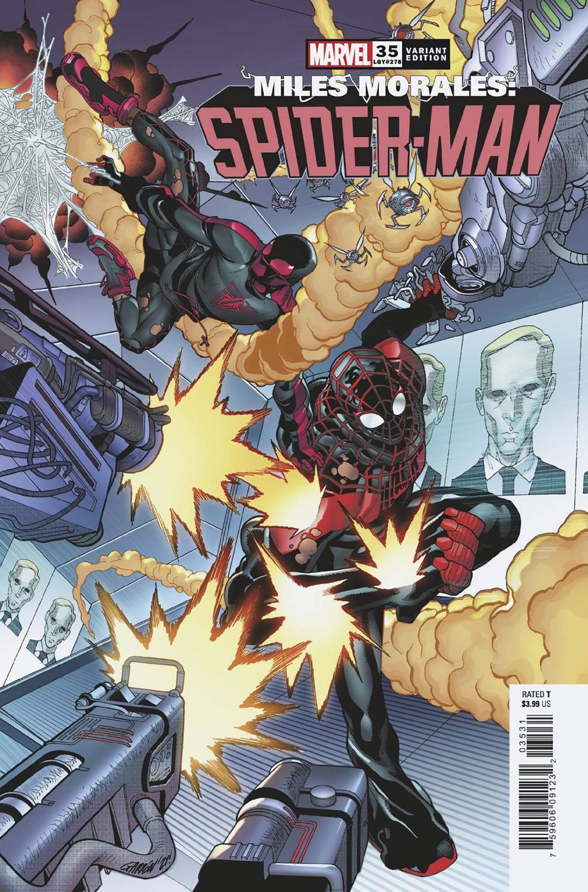 MILES MORALES SPIDER-MAN #35 1:25 GARRON VARIANT - Third Eye