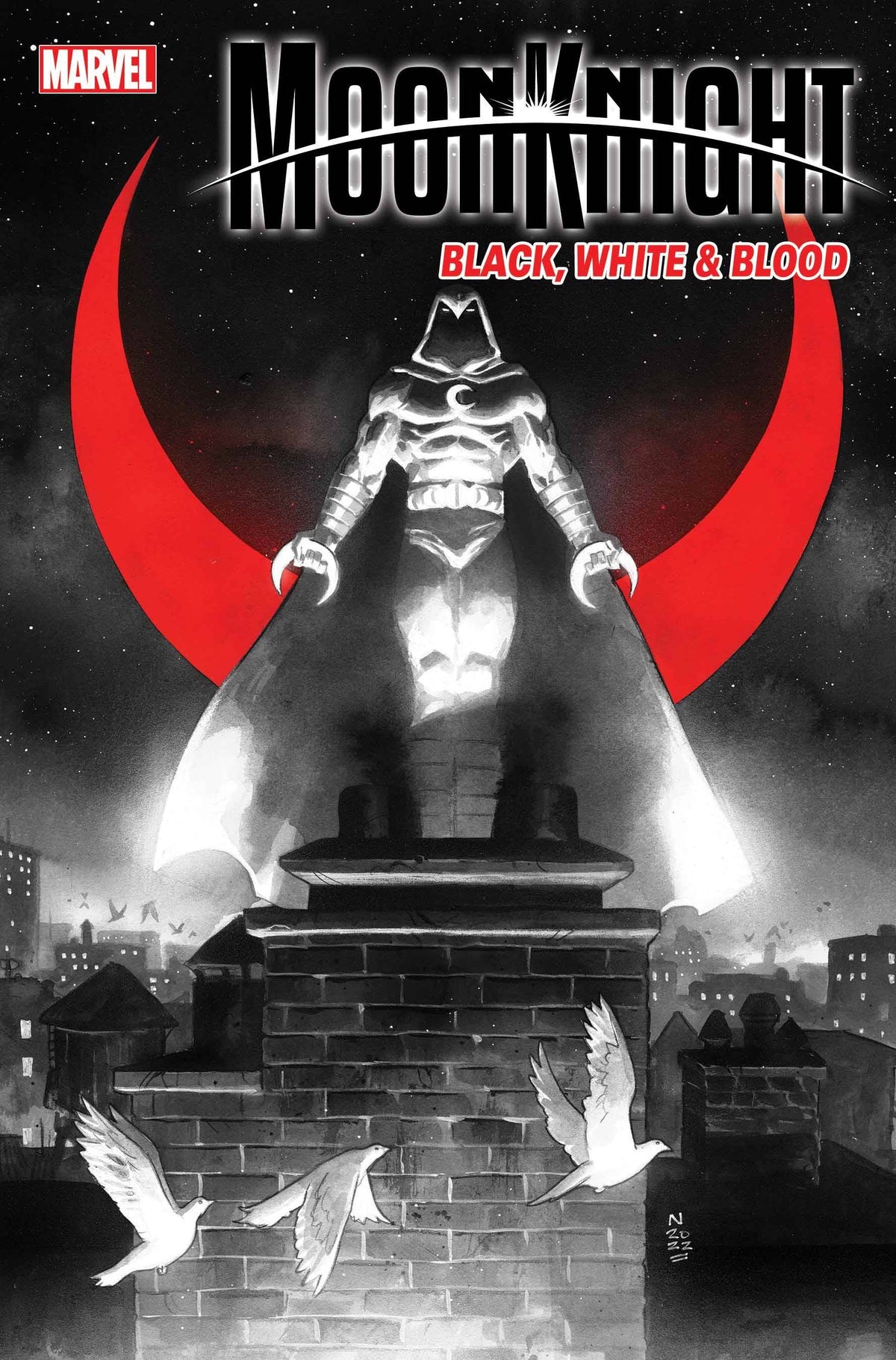 Marvel Comic Books MOON KNIGHT BLACK WHITE BLOOD #3 (OF 4) KLEIN VAR 75960620316100321 APR220963