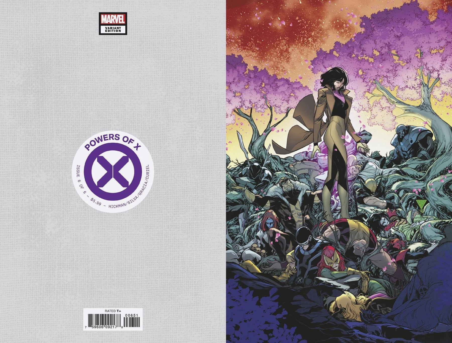 POWERS OF X #6 (OF 6) 1:100 SILVA VIRGIN VARIANT